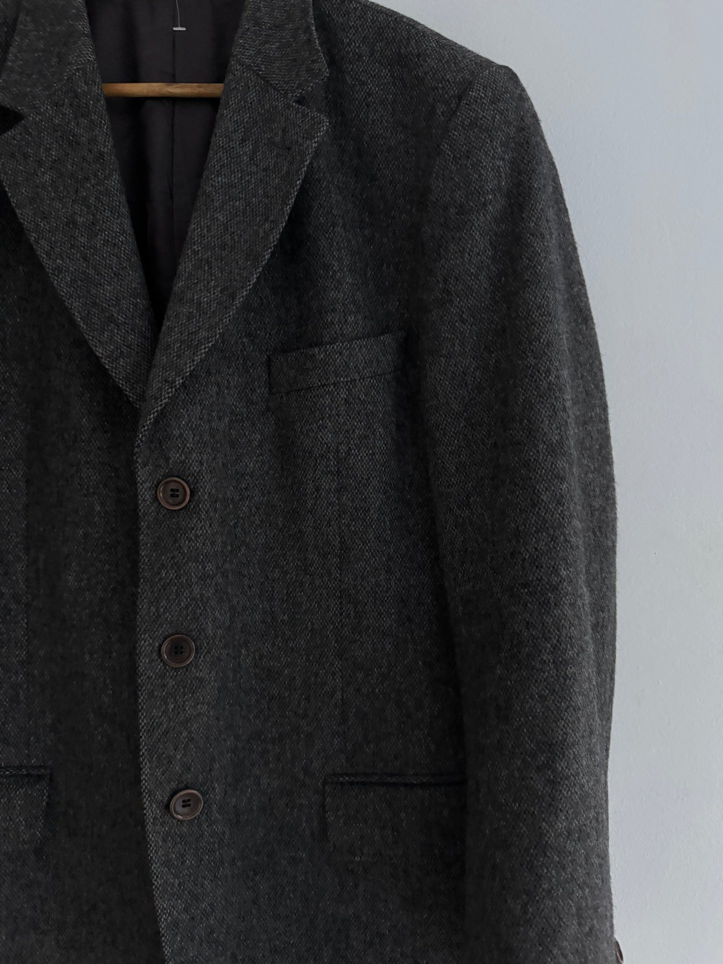 👔 🧥 Sacou Vintage Kenzo Homme Gri – Mărime XL–XXL