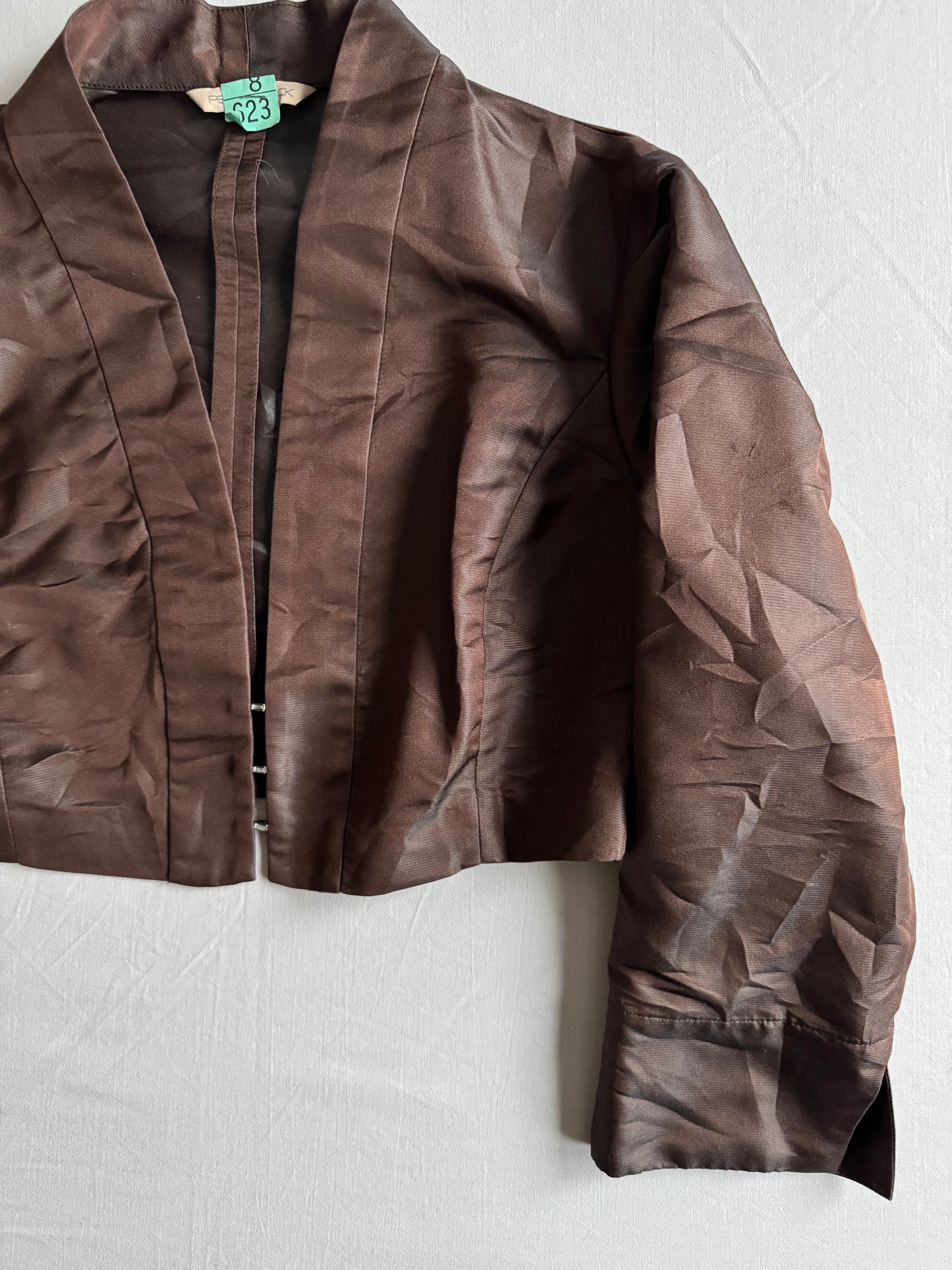 🧥 Sacou Y2K Pennyblack din 100% Mătase – Mărimea S Femei