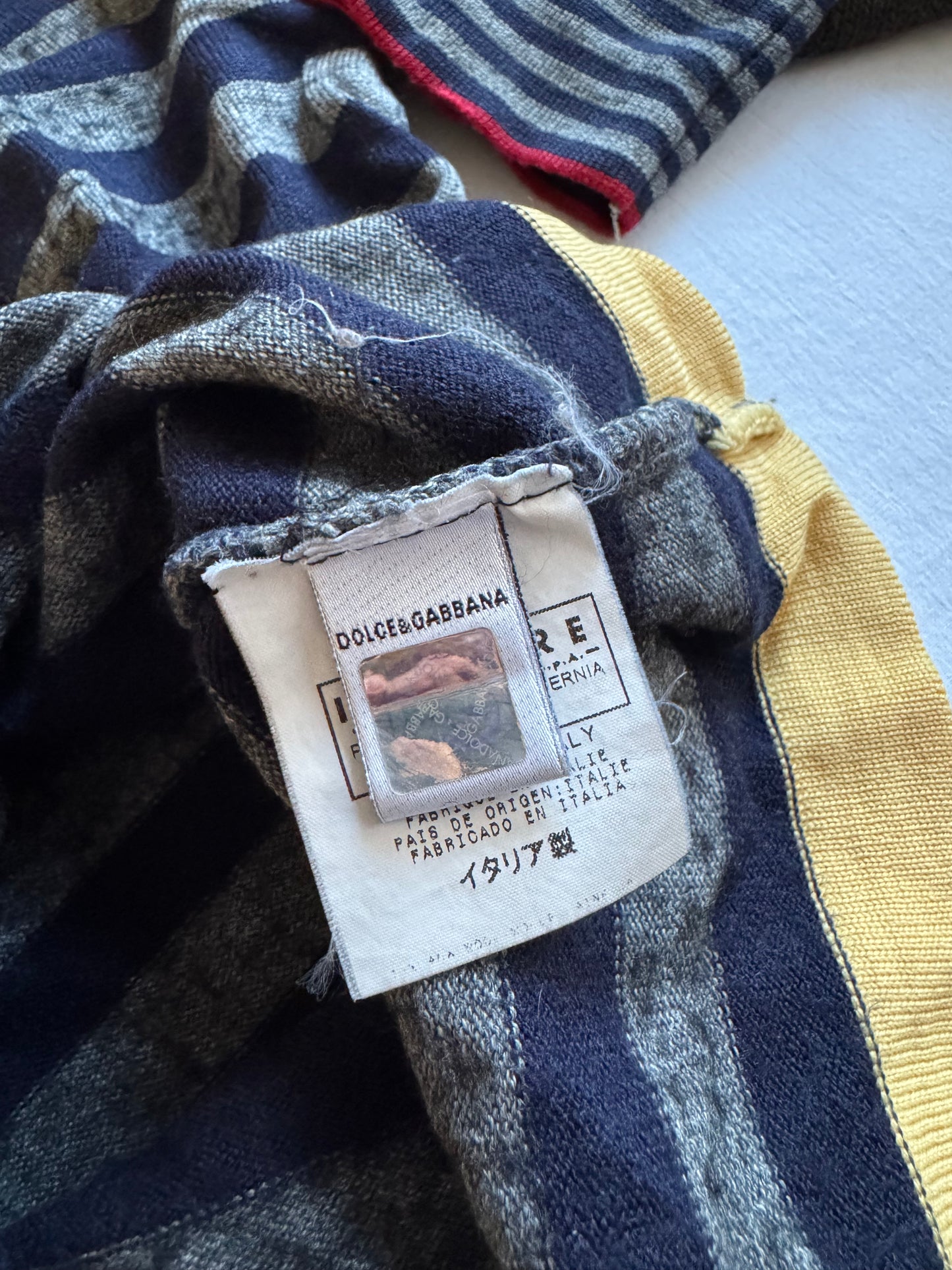 🧶 Pulover Y2K Dolce & Gabbana – Archive – Made in Italy – mărimea XL femei