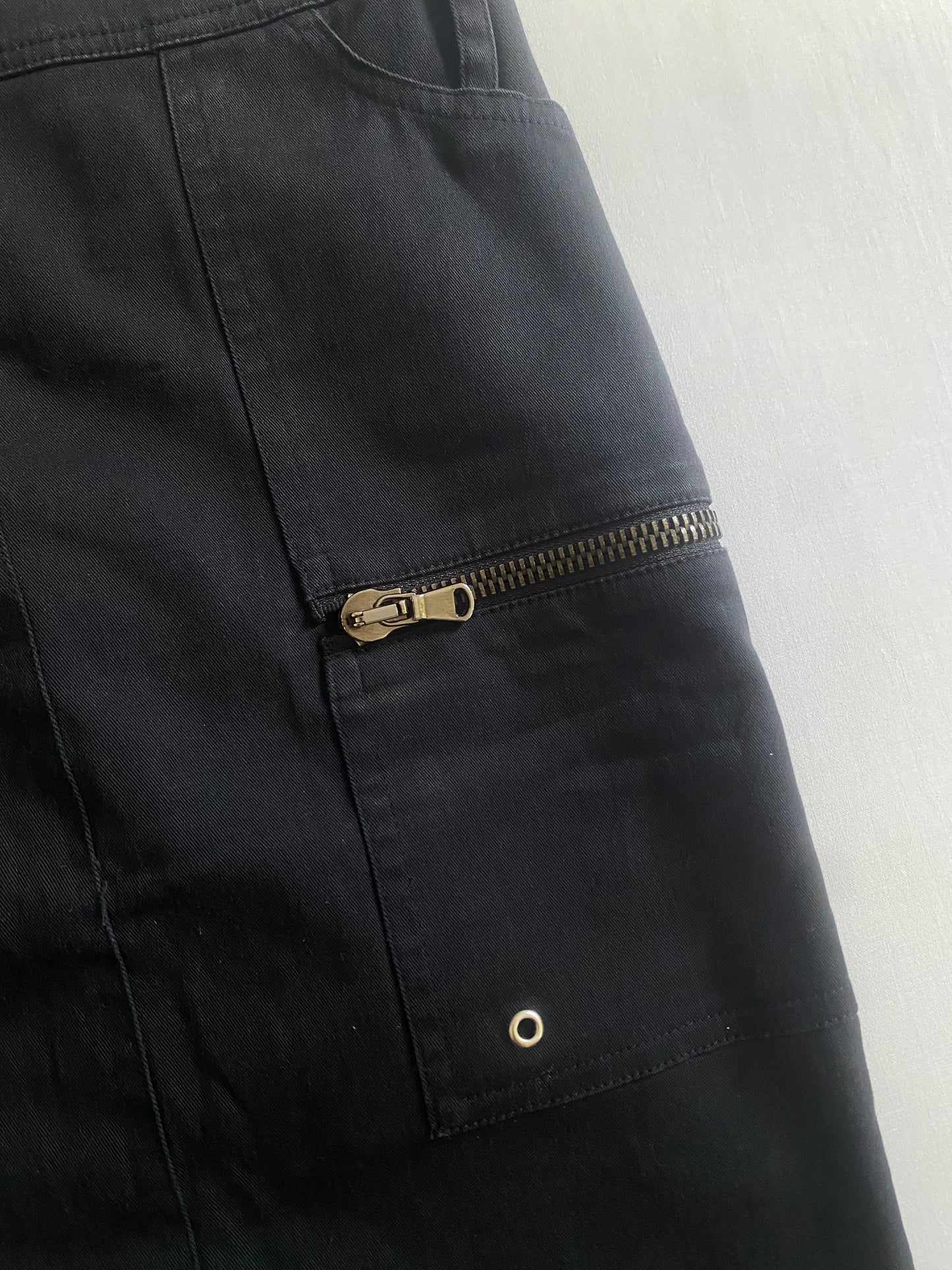 Fustă Patrizia Pepe Cargo Neagră – Mărime S (EU 36) 🖤👖