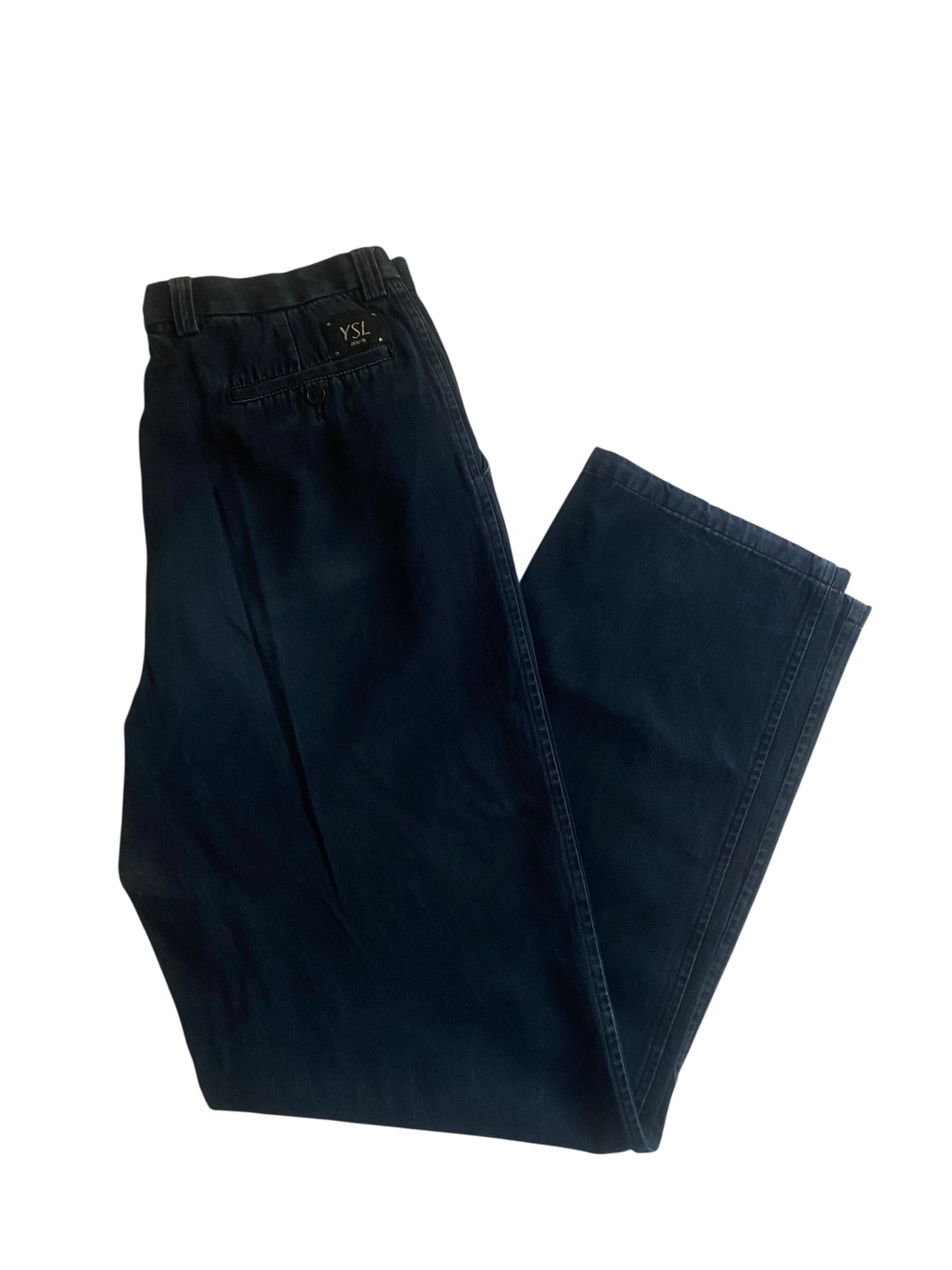 🧵 Vintage Yves Saint Laurent pantaloni slack – mărimea 50