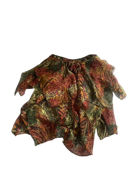 Fustă Mini Animal Print – Y2K – Mărime XS 🐆✨