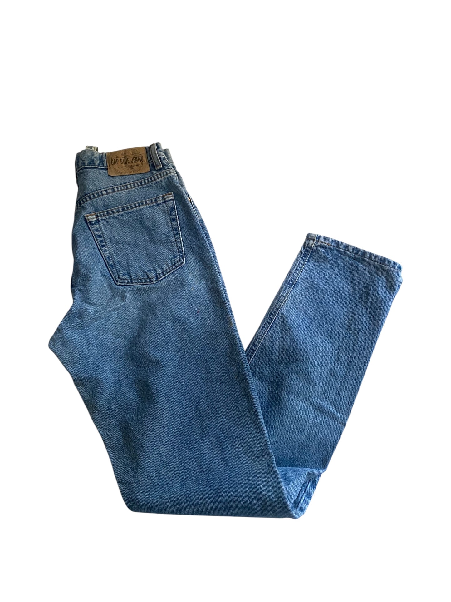 90’s GAP Washed & Paint Splattered Denim Jeans – US 8 Women’s