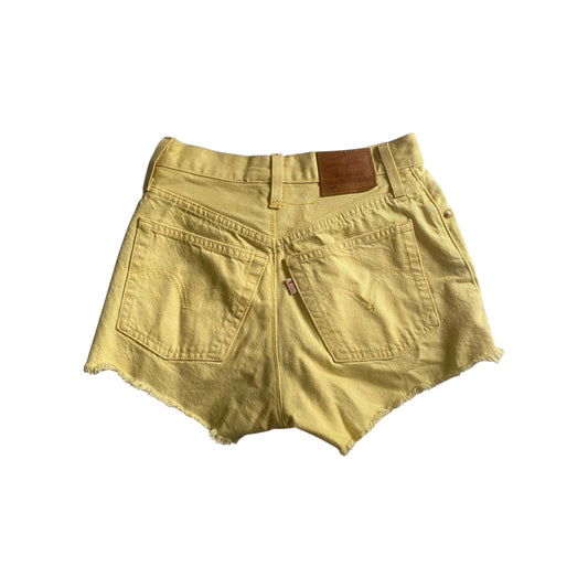 🧈  Pantaloni Scurți Levi’s Butter Yellow - W26 Damă