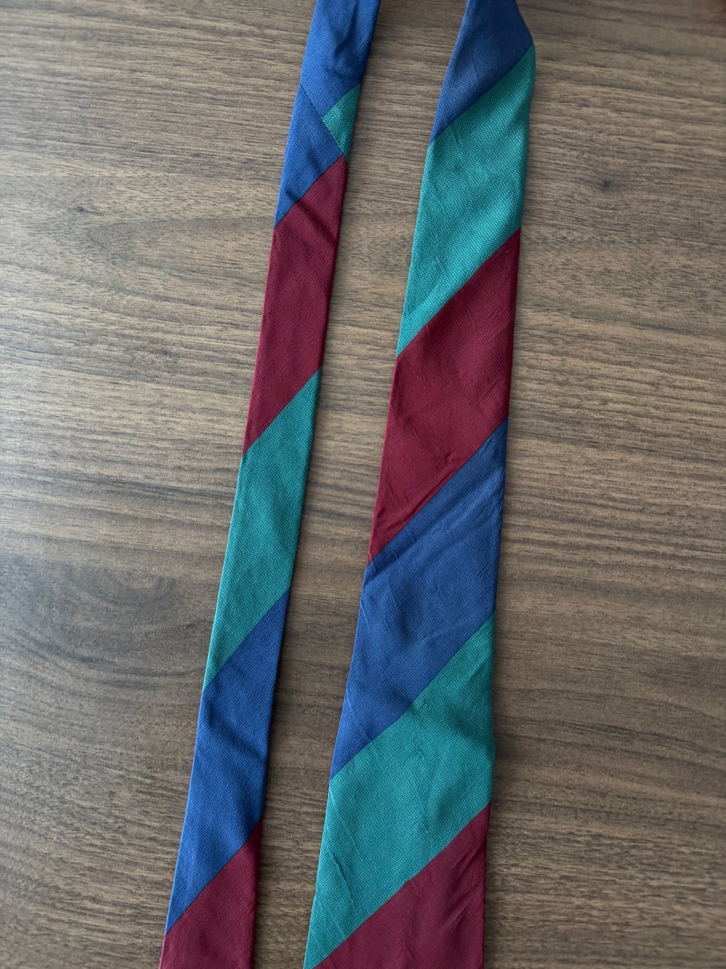 👔 Cravată Yves Saint Laurent Vintage '80s | Mătase Naturală | Made in Italy
