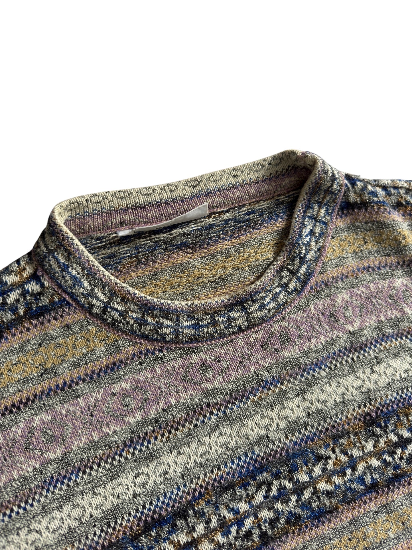 🧶 Pulover Vintage Monello – Made in Italy – Men’s XL – Bumbac & Acrilic