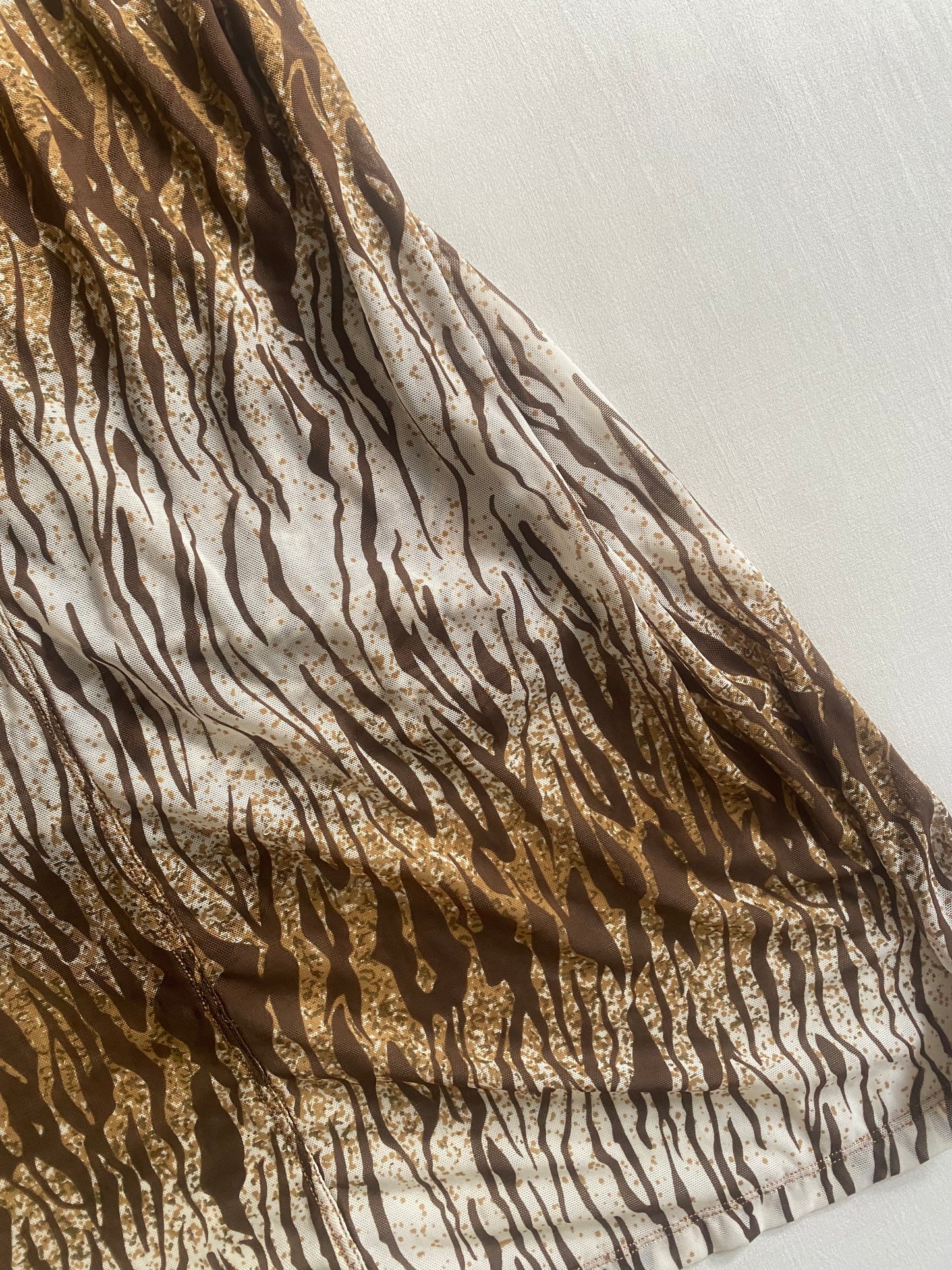 🐆 Top Y2K Animal Print – Mărimea M