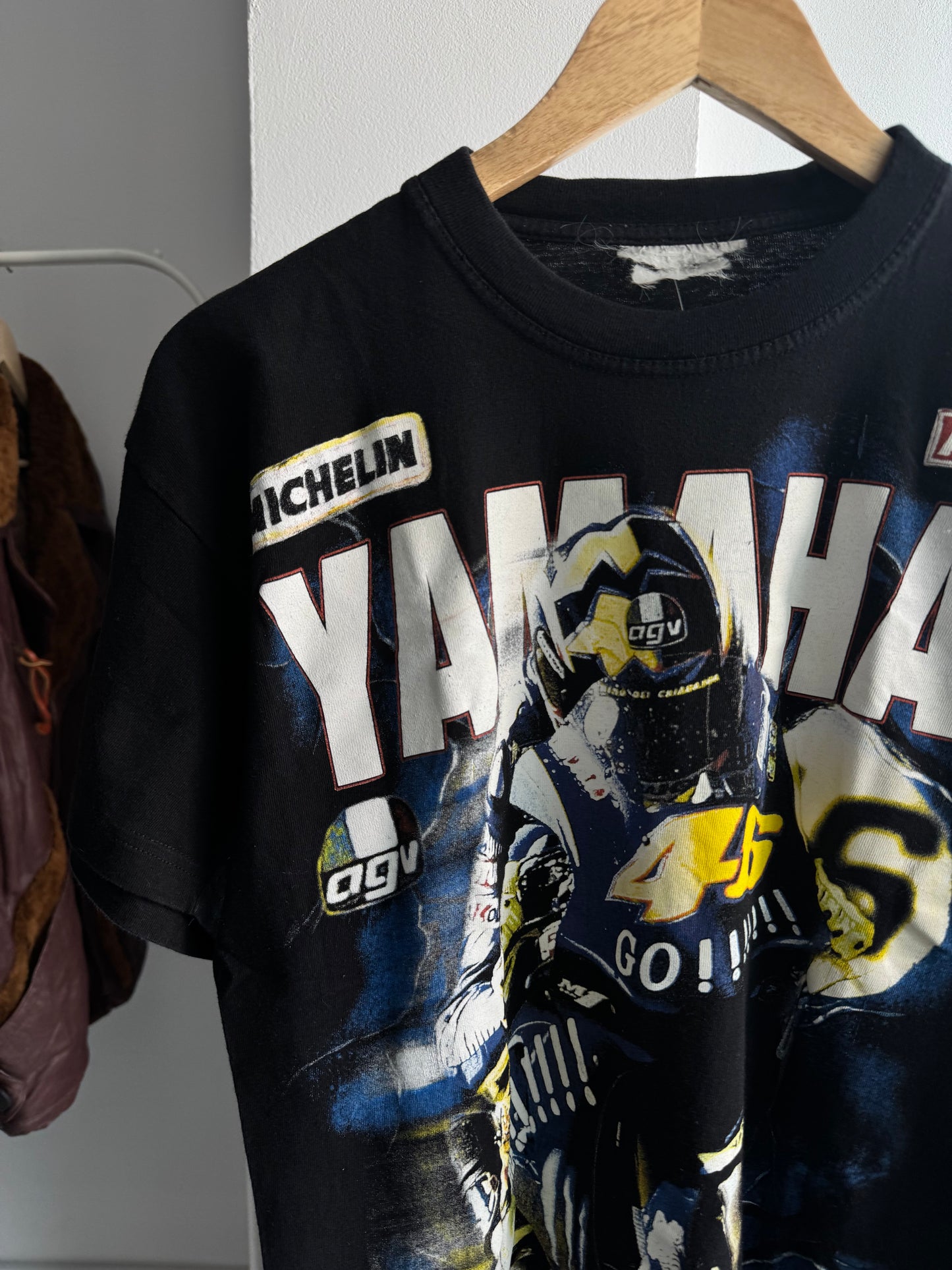 🏍️ Tricou Vintage Valentino Rossi Graphic Tee – M Bărbați