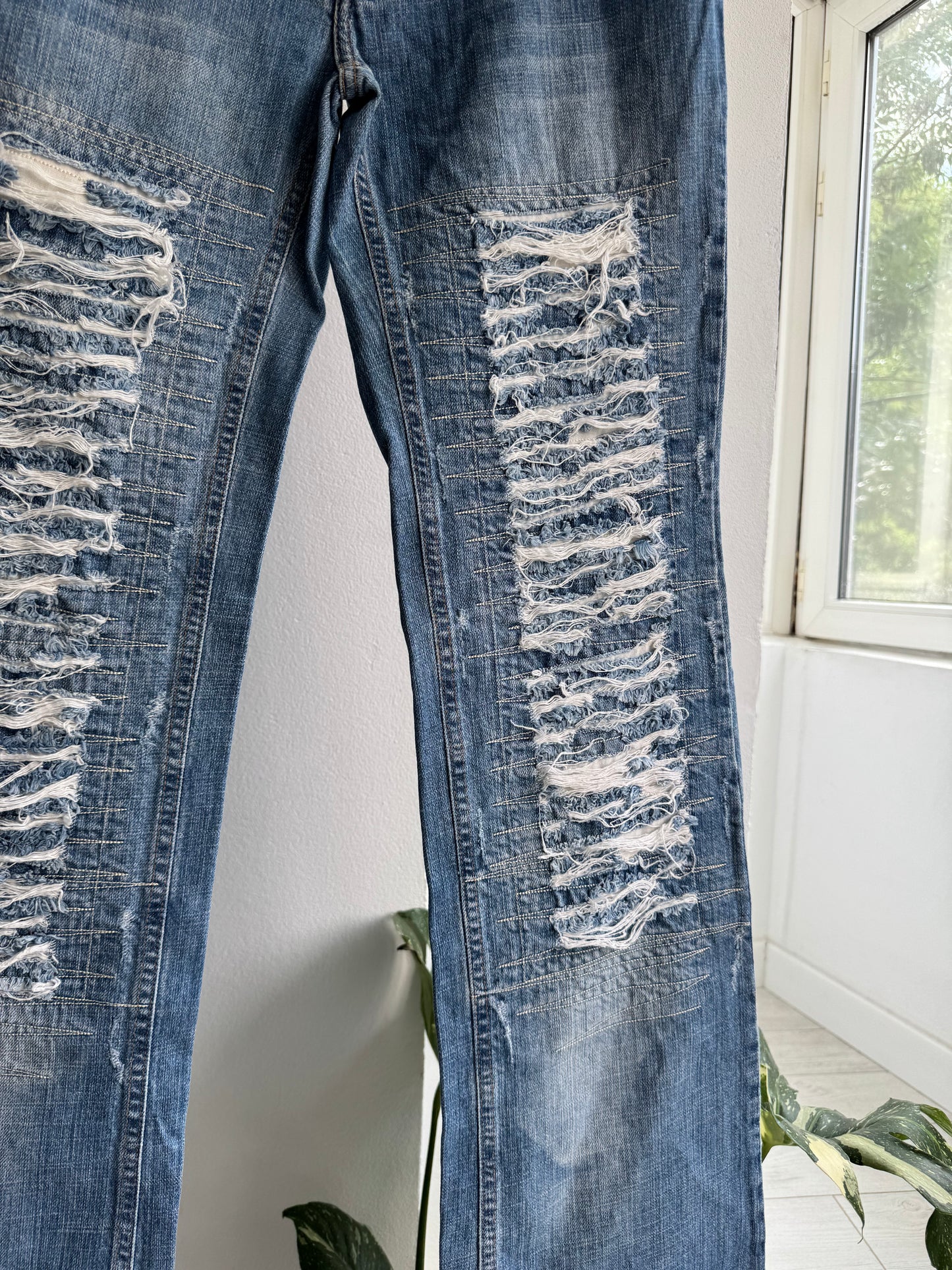 👖 Jeans Y2K Bootcut Low Rise – US 30 / IT 44 (L Damă)