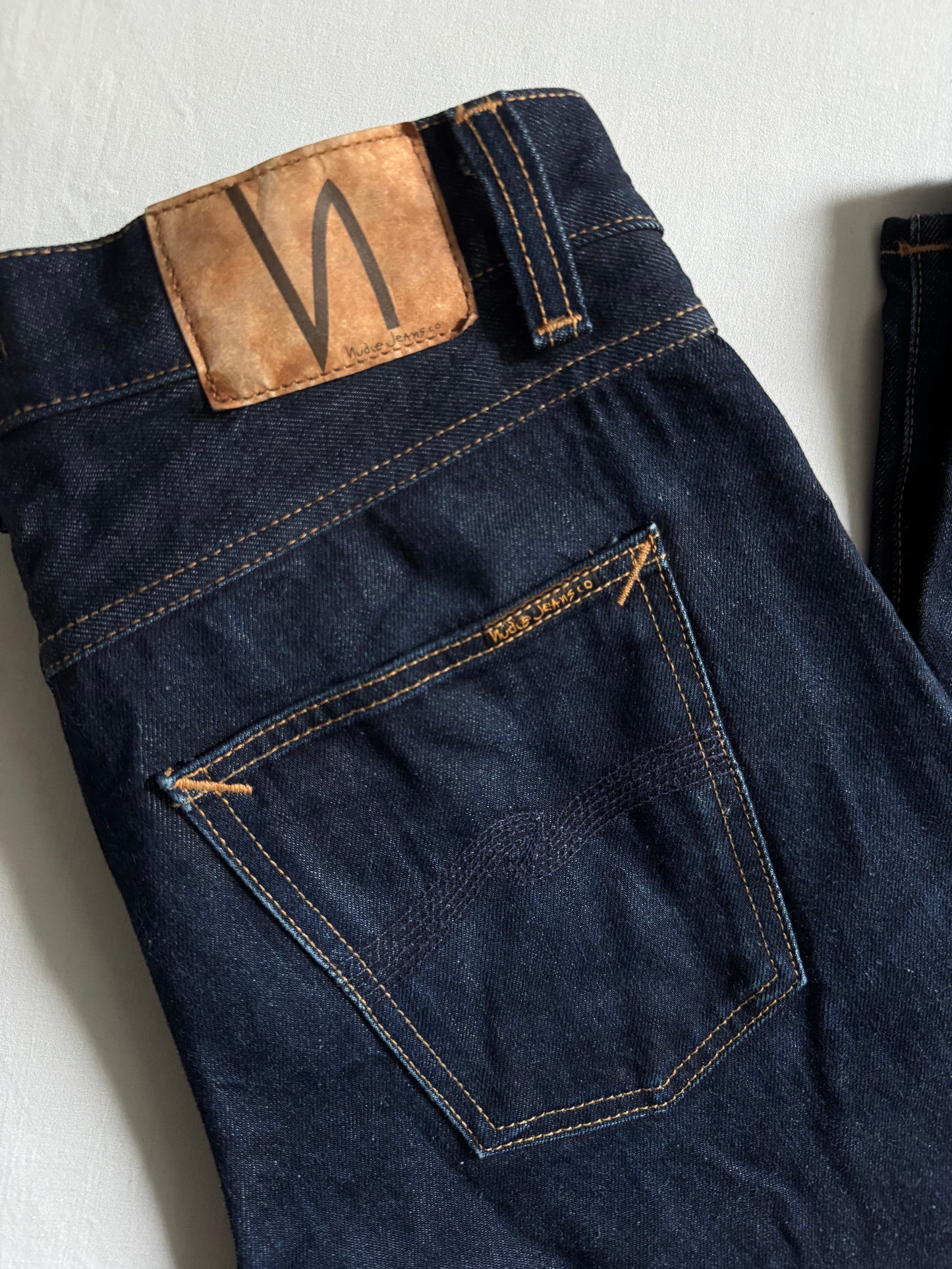 👖 Blugi Nudie Jeans Gritty Jackson Selvedge – Mărime W31 x L34 (Made in Italy)