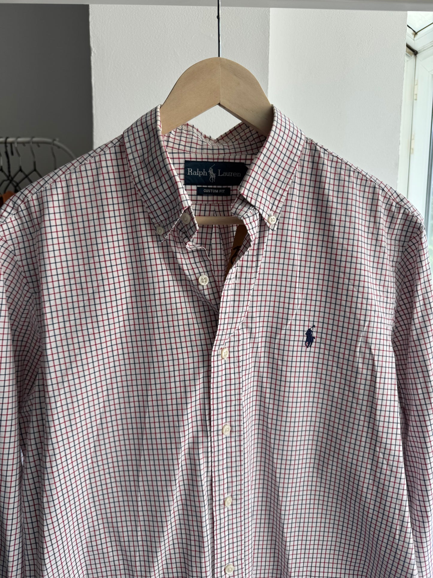 🐴 Vintage Polo Ralph Lauren Cămașă Carouri – M Bărbați