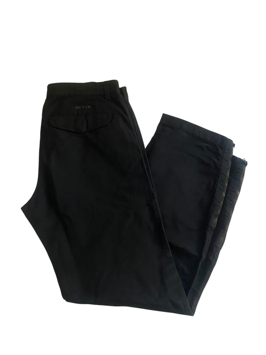 👖 Y2K GAS Jeans – Black Baggy Trousers