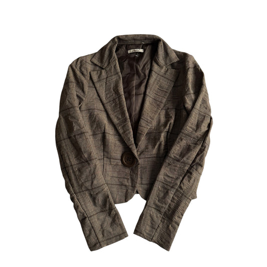 🧥 Sacou Y2K în Carouri – Mărime S Femei