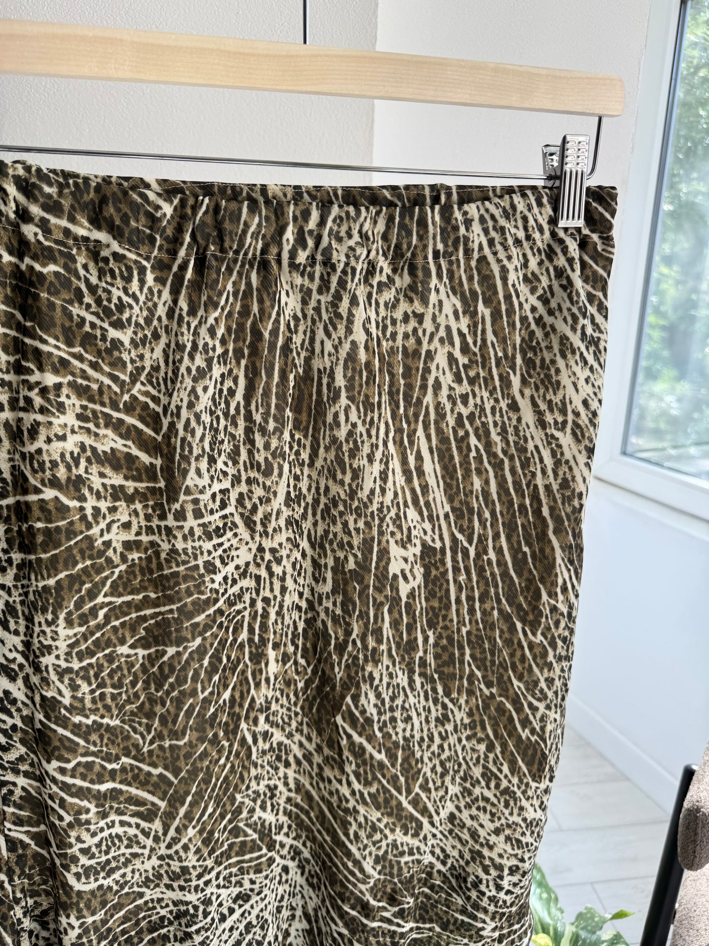 ☀️ Fustă Y2K Printed Mesh – XS/S Damă