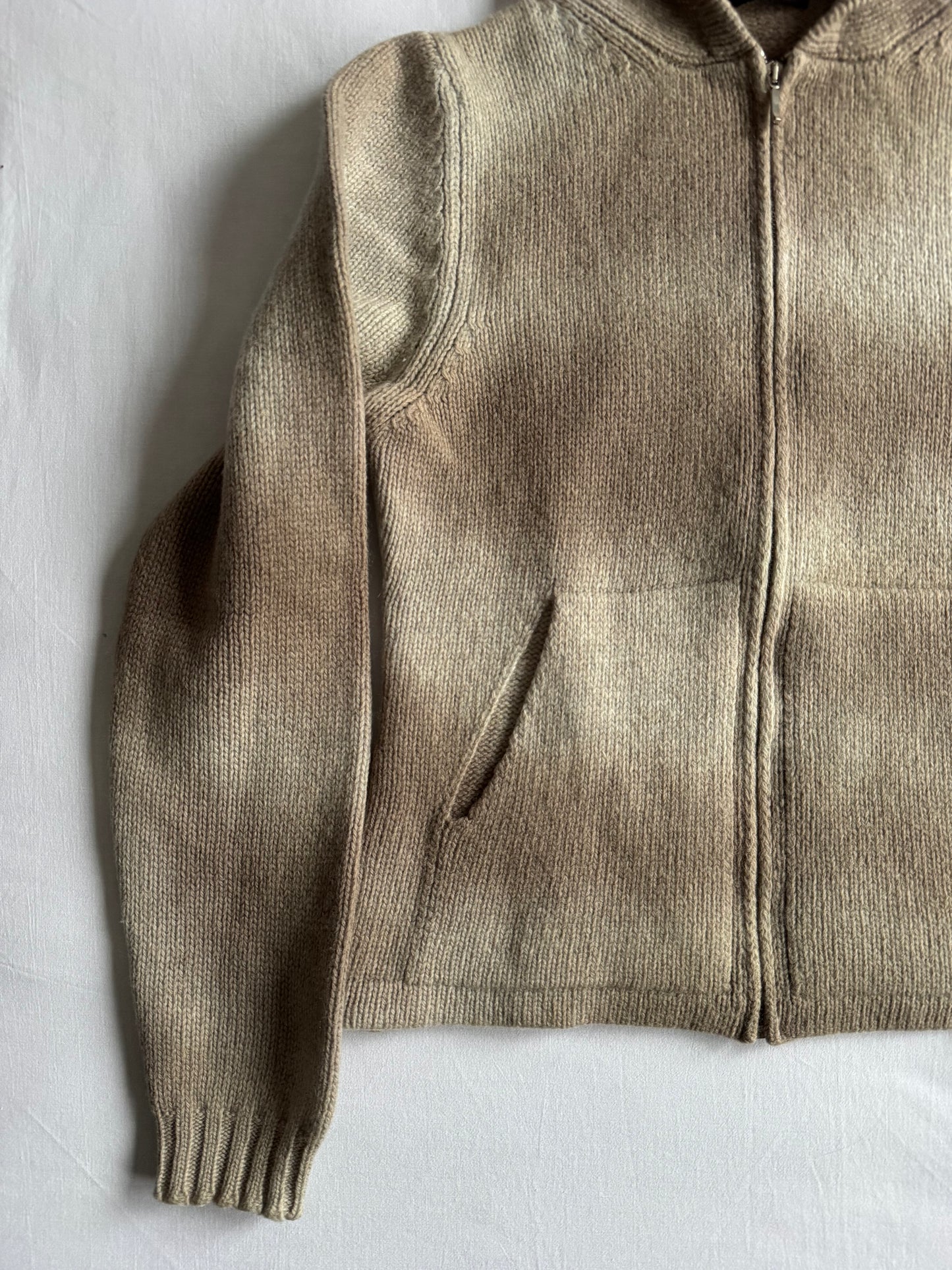 🧶 Hoodie Y2K Damă din Lână Virgină – S / M