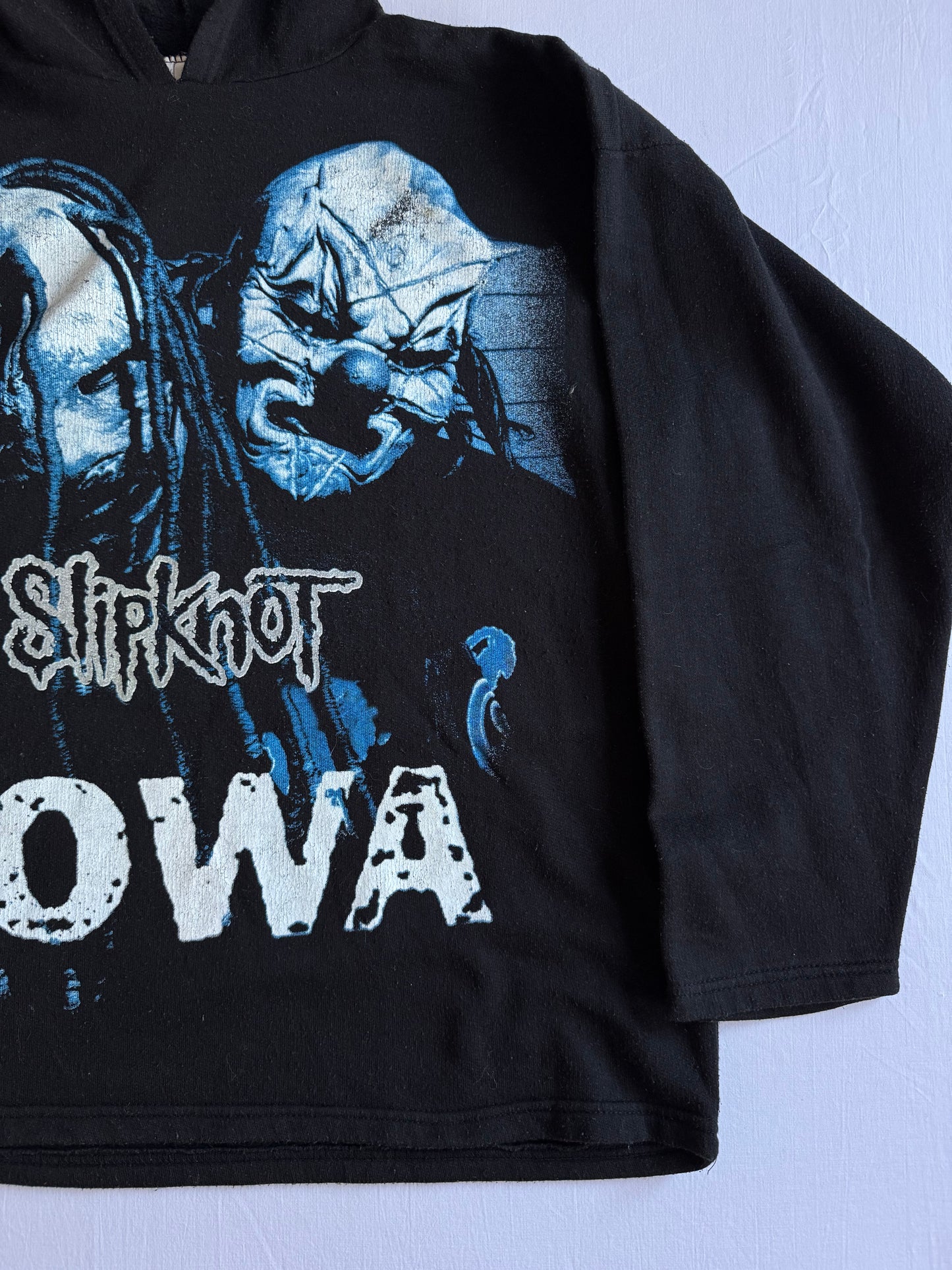 🎤 2001 Slipknot “Iowa” Album Promo Hoodie – Mărime M