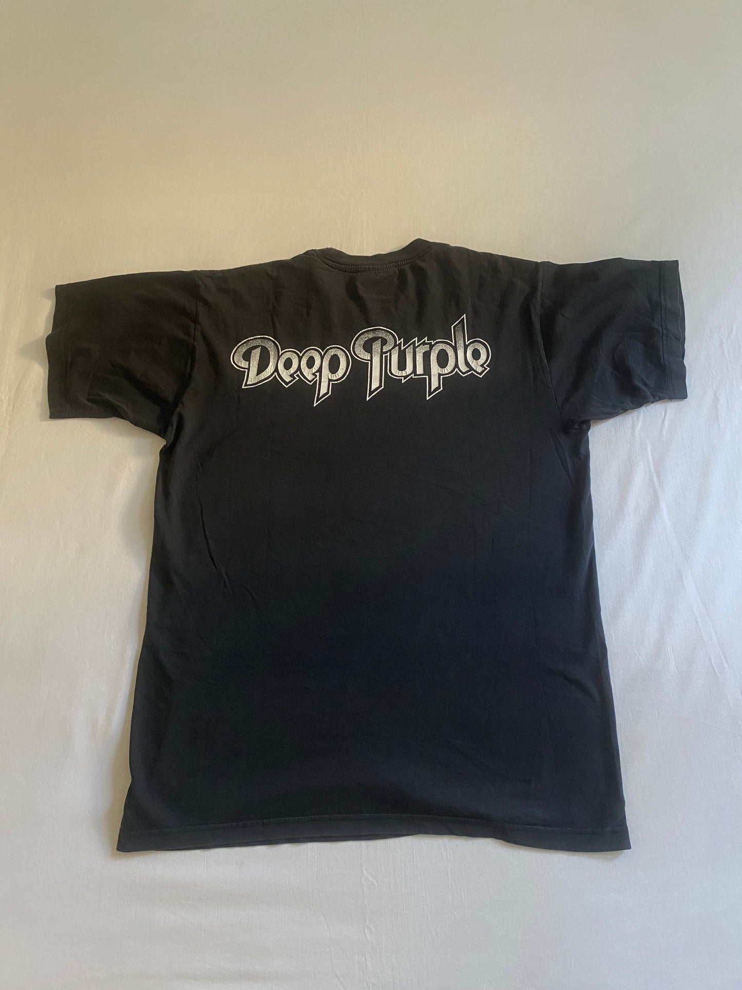 Trashed Vintage Deep Purple Stormbringer Album Tee
