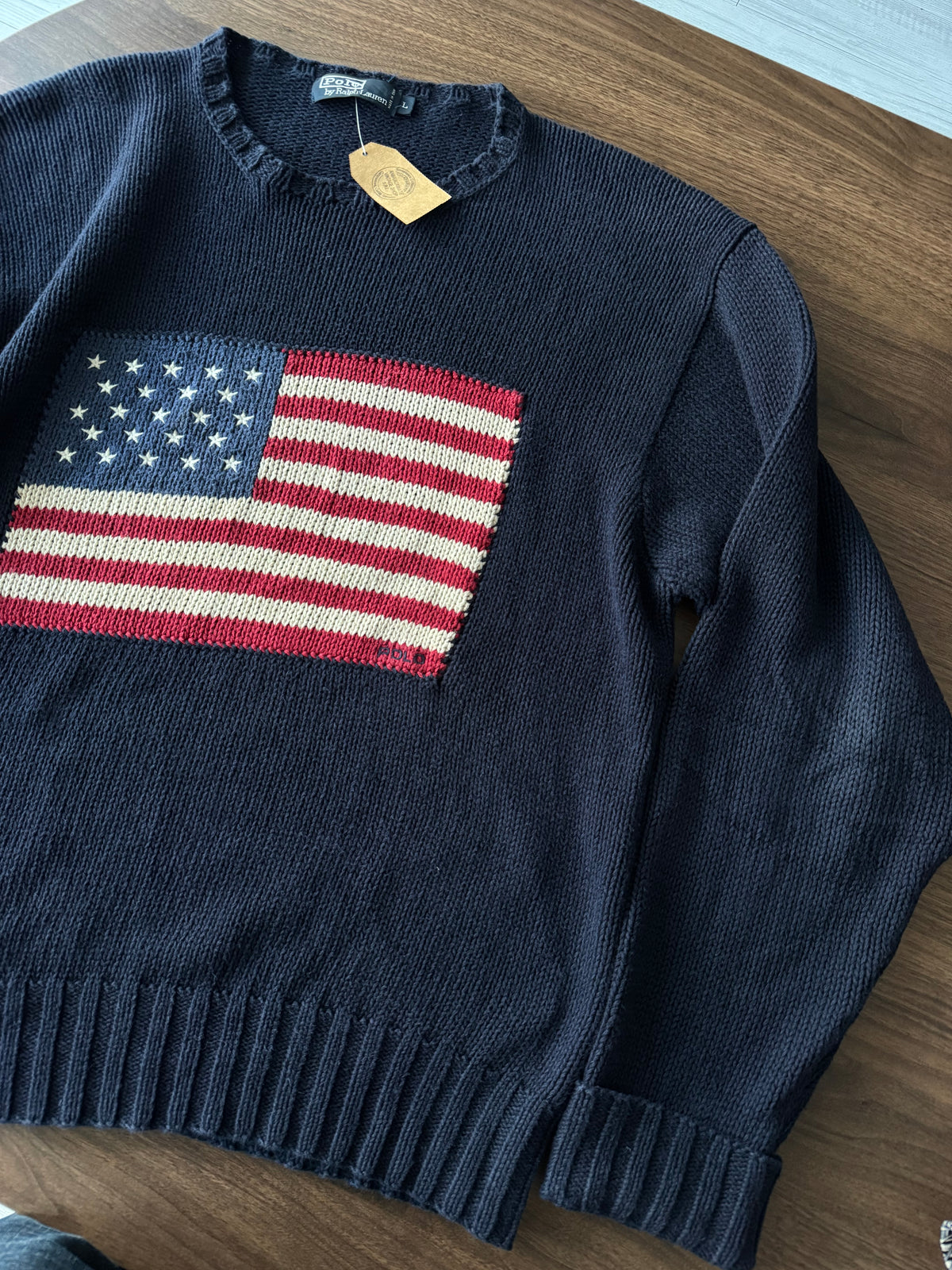 Polo Ralph Lauren Pulover Bleumarin Vintage | USA | XL/XXL (L)