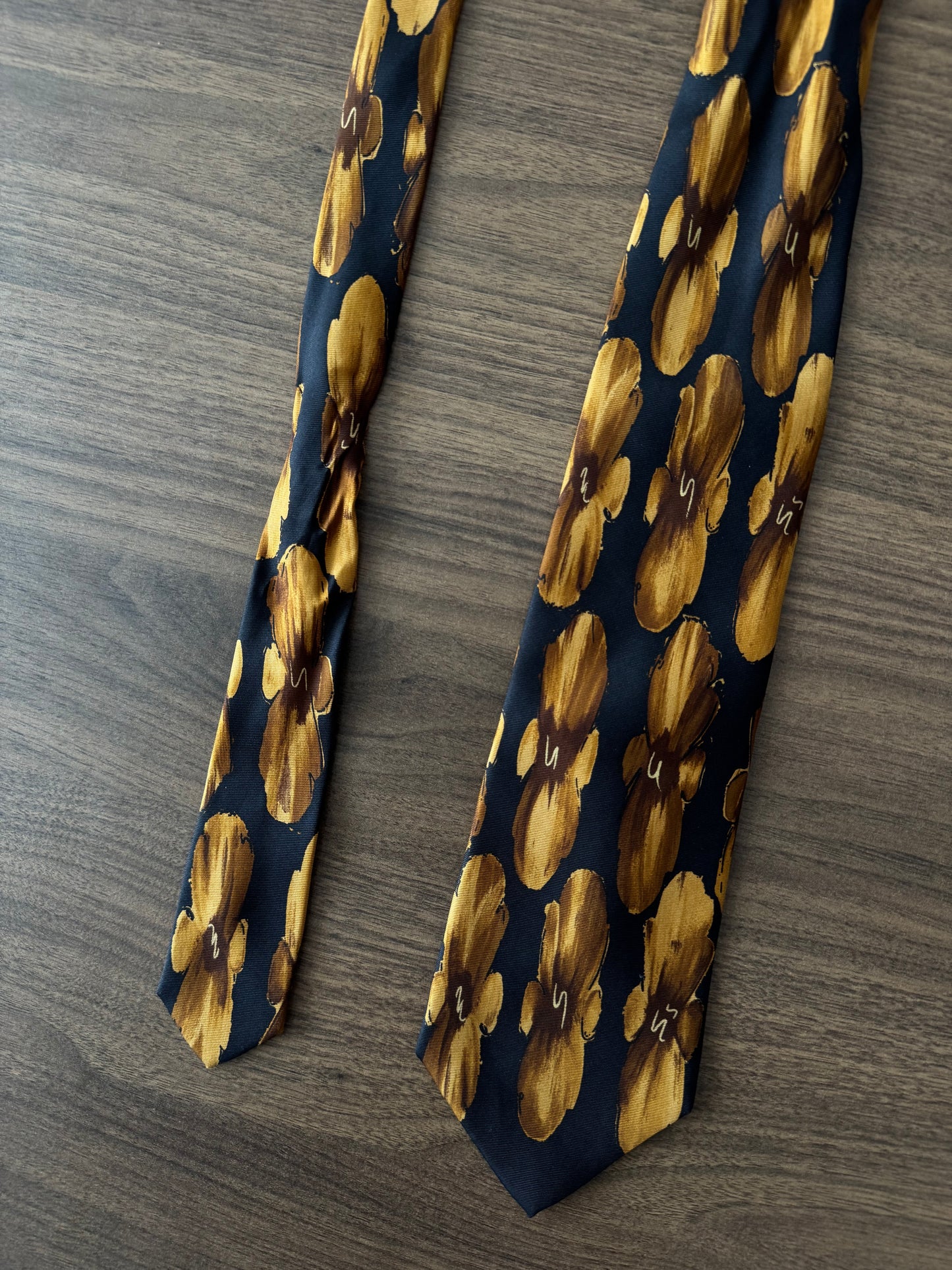 👔 Cravată Printed Hugo Boss Vintage | Mătase Naturală | Made in Italy