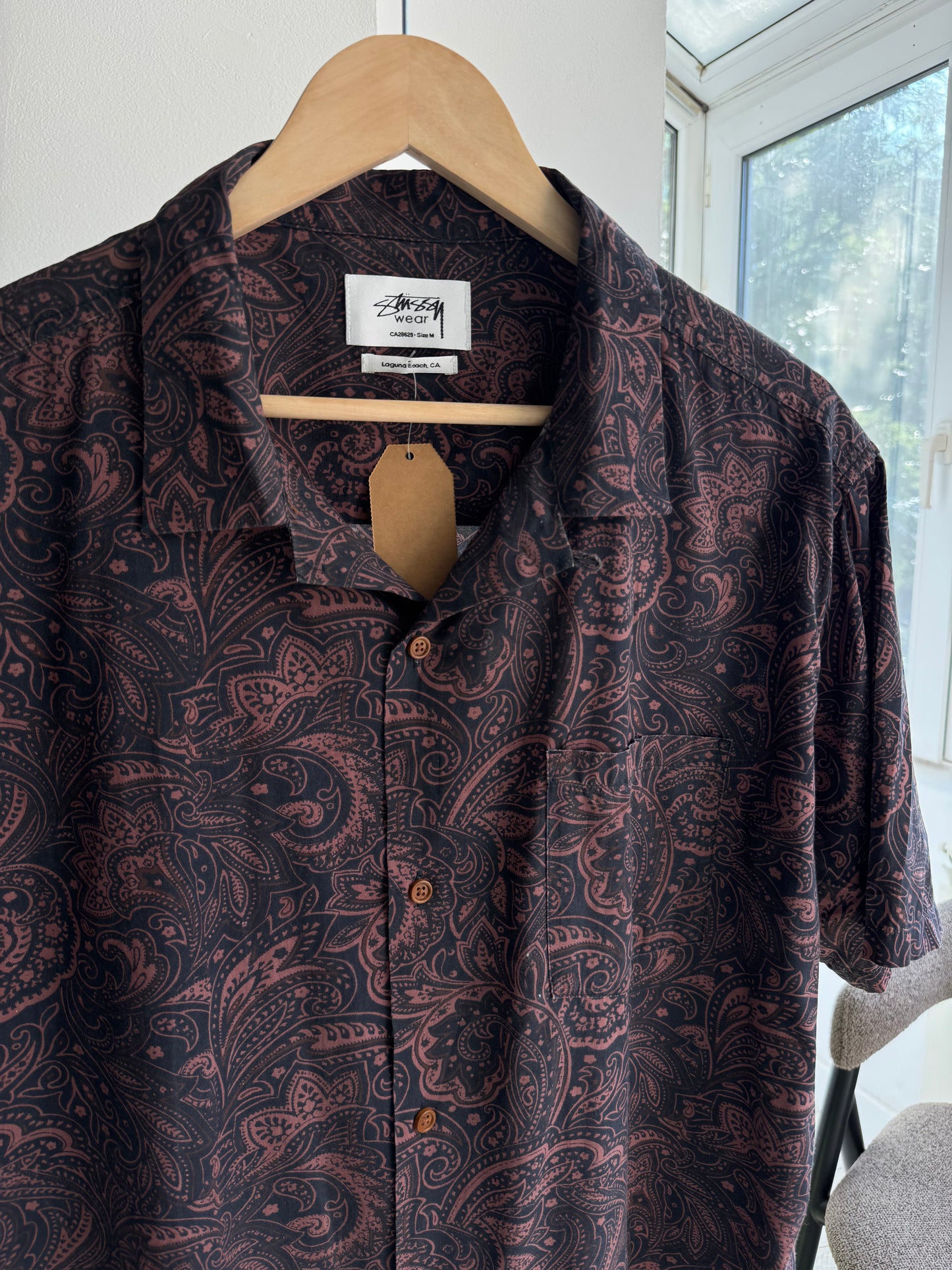 🏄‍♂️ Stüssy Cămașă Paisley Print – M Bărbați