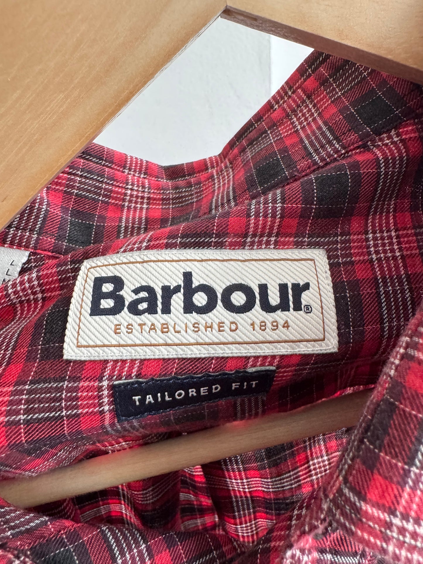 🪵 Cămașă Carouri Barbour – L Bărbați