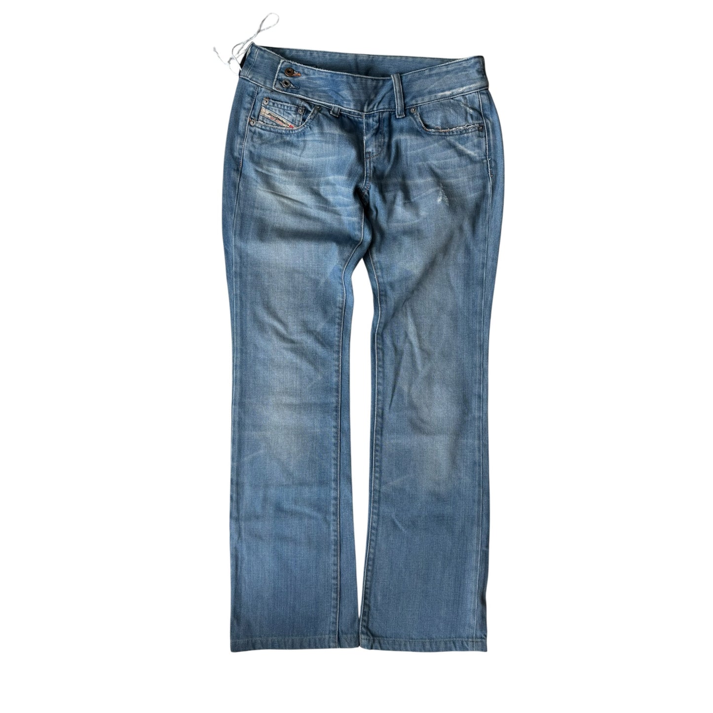 👖 Y2K Diesel Cherone Jeans / Light Wash, Low Rise, Bootcut (US 28)