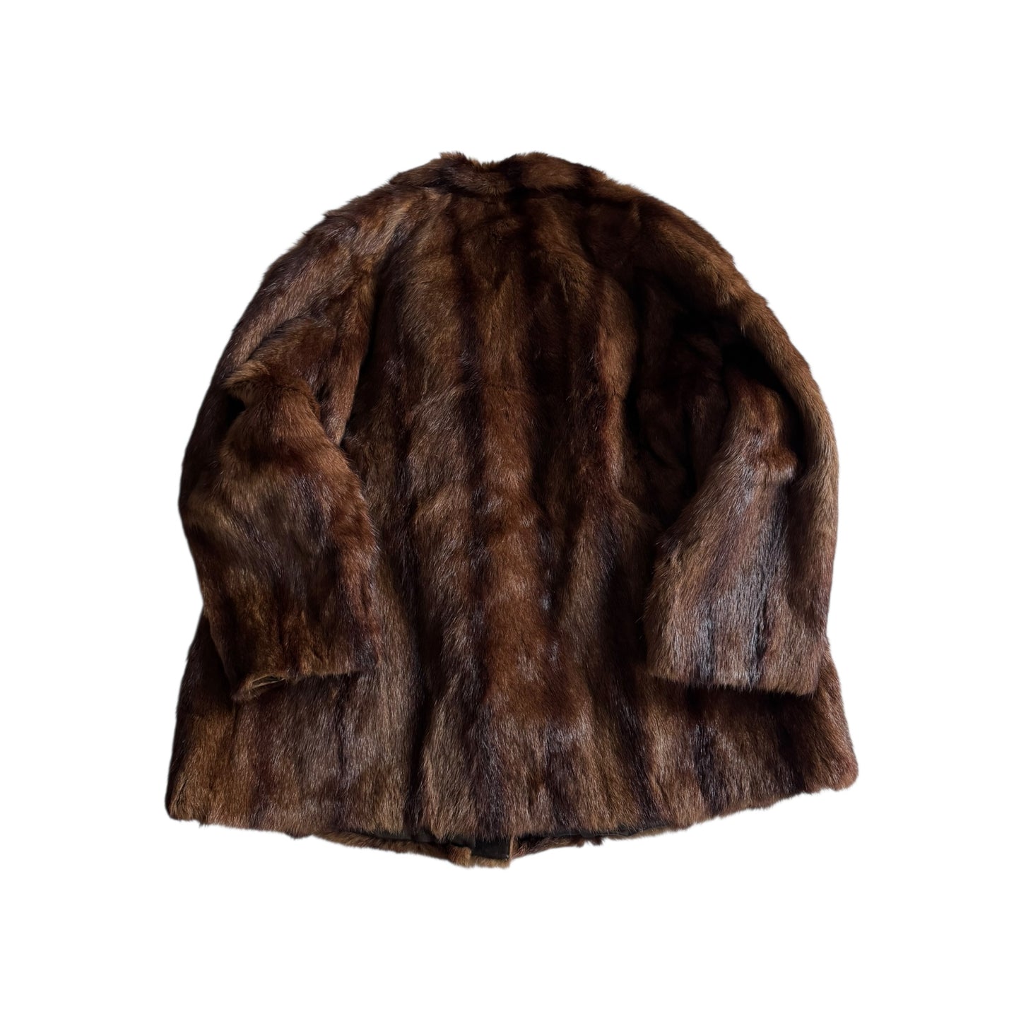 🧥 Haină Vintage din Blană Naturală– Mărime Aproximativă L Femei