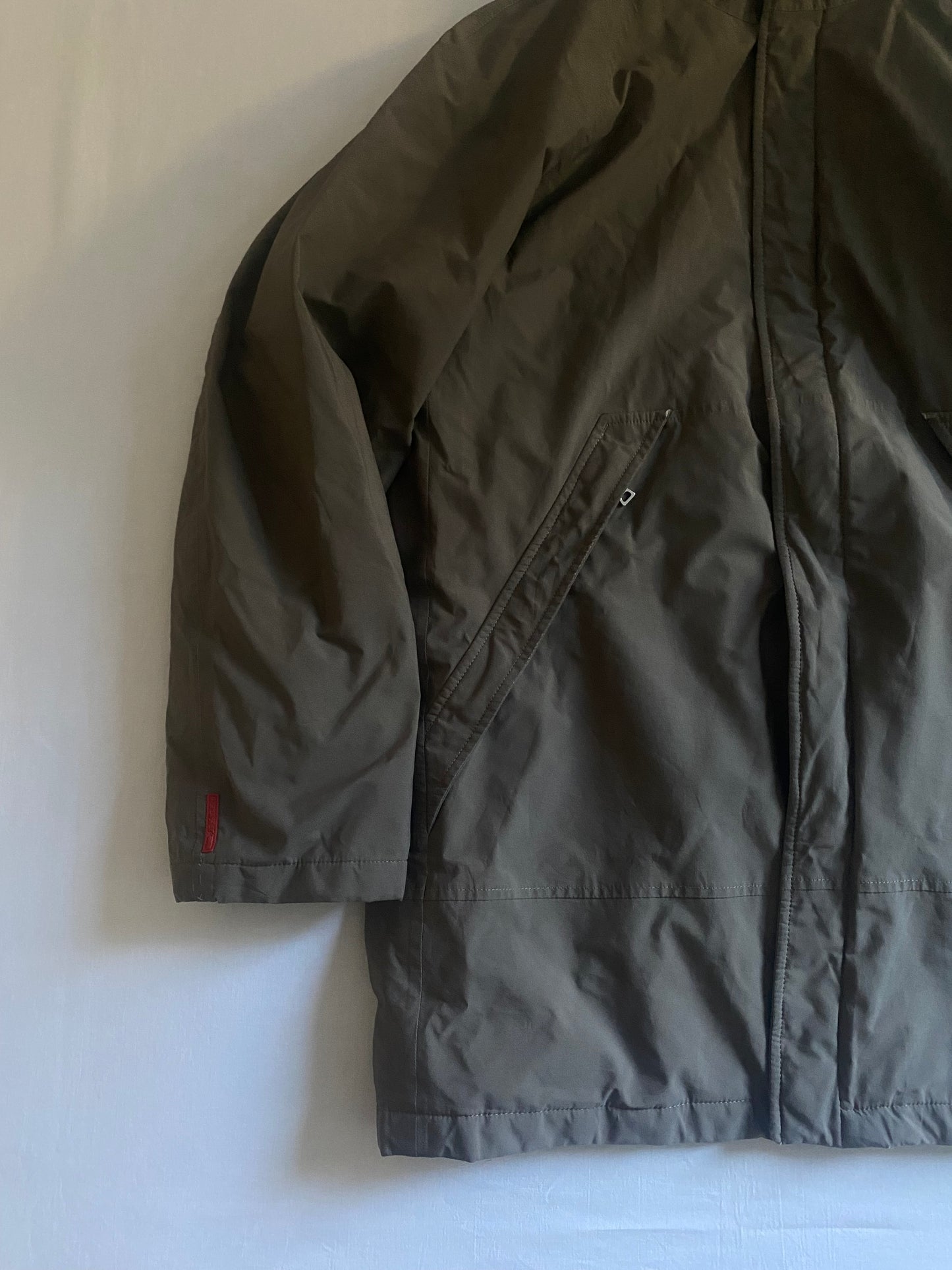 Vintage Prada Grey Parka