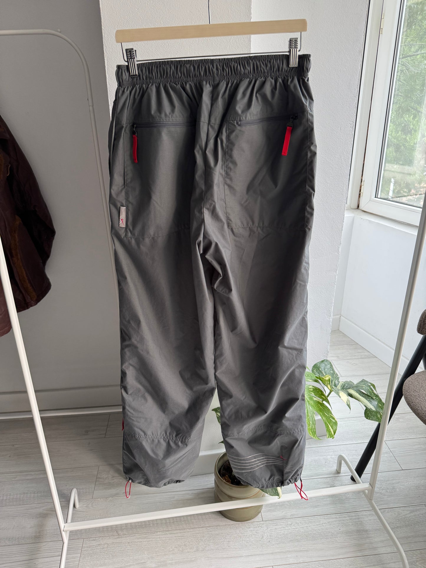 🕶️ Pantaloni de trening Y2K Nike Hex Grey – Mărime L