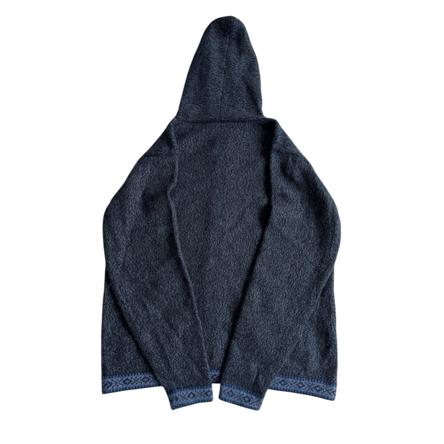 🦙 Hoodie Y2K Damă Light Navy din Alpaca – XL