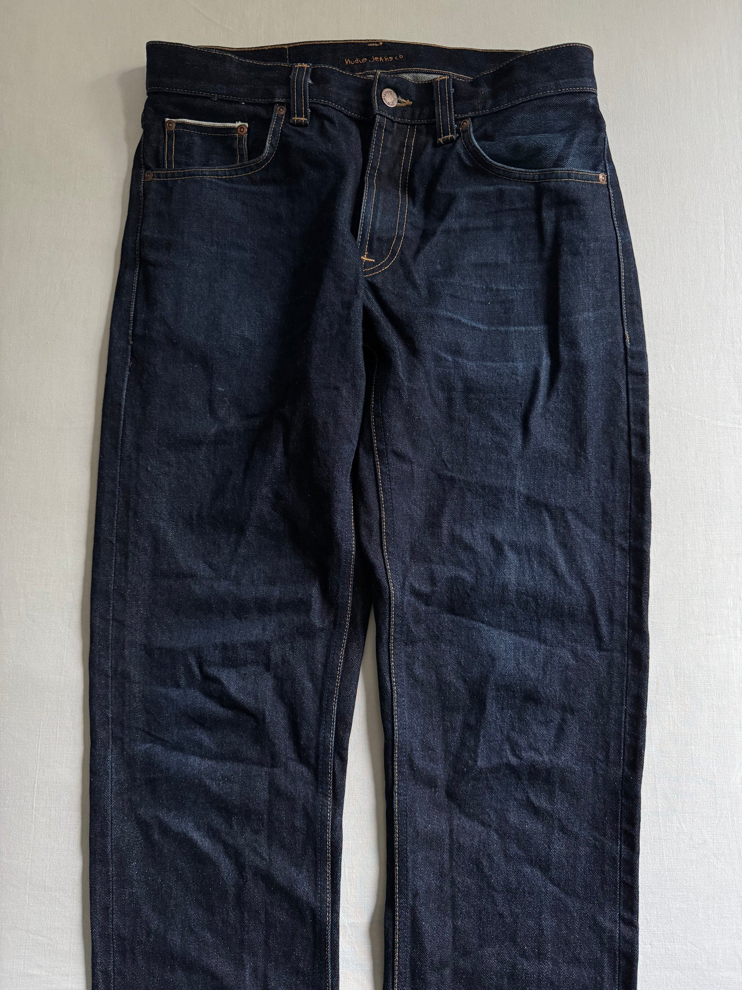 👖 Blugi Nudie Jeans Gritty Jackson Selvedge – Mărime W31 x L34 (Made in Italy)