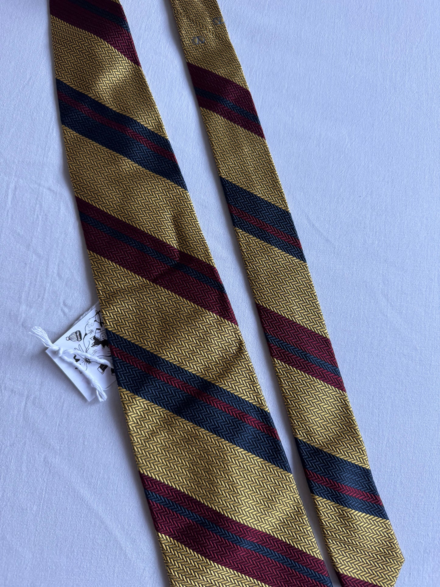 👔 Cravată Vintage Valentino din Mătase (Made in Italy)