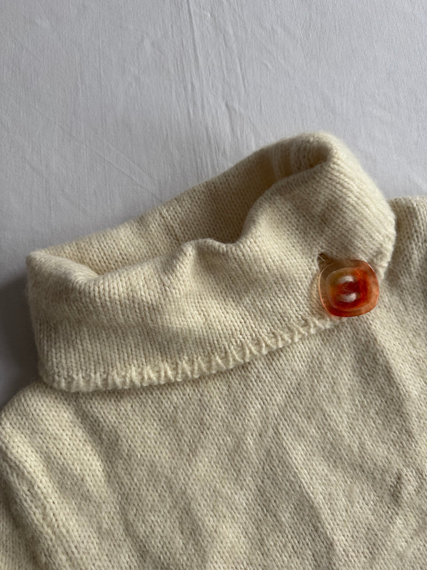 🤍 Top Tricotat Y2K Miss Sixty Alb cu Mâneci 3/4 – M Femei