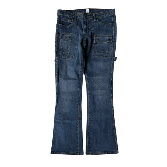 Y2K Calvin Klein Carpenter Bootcut Jeans – damă US 9