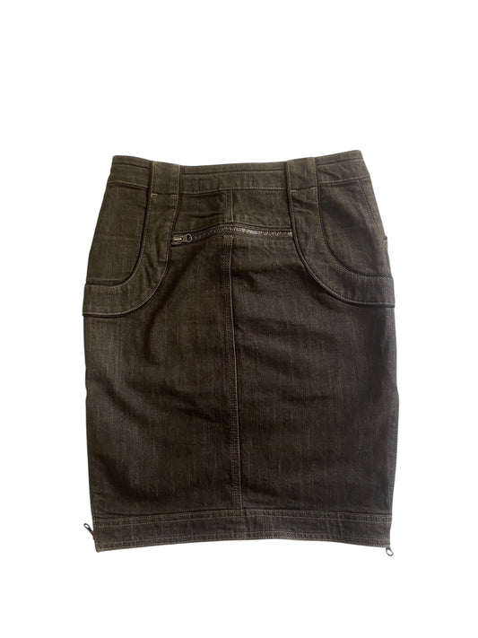 👗 Fustă Denim Maro Washed Stella McCartney x H&M – Mărimea S