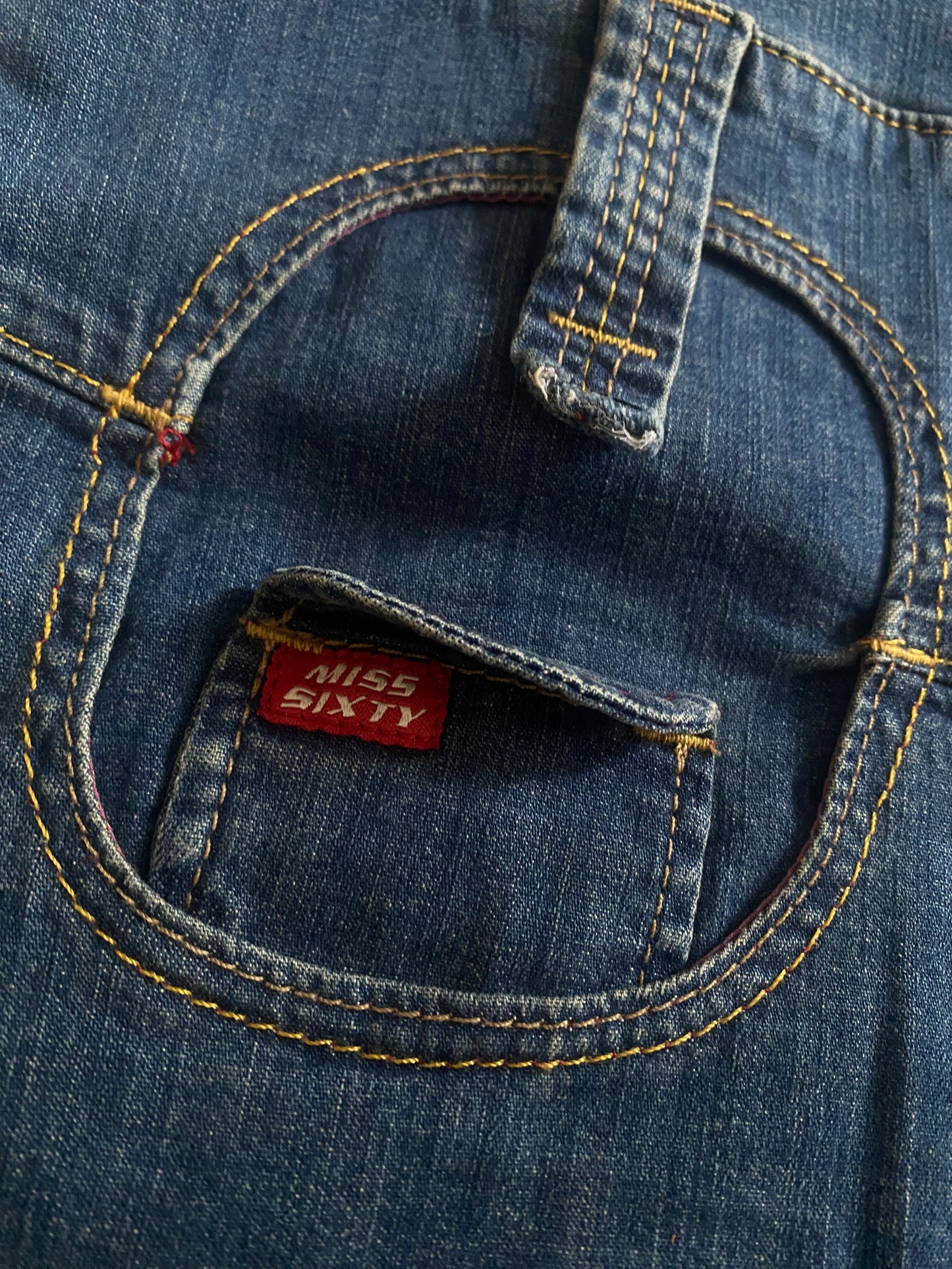 Rochie Denim Y2K Miss Sixty – Inspirată de Stilul Asiatic – Mărime S 👘🧷