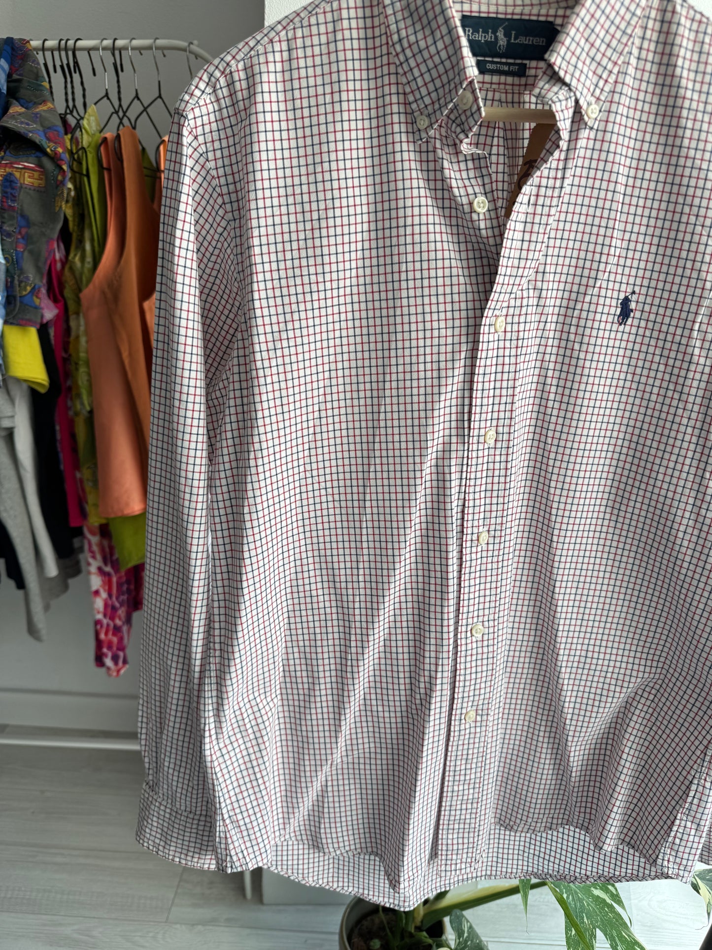 🐴 Vintage Polo Ralph Lauren Cămașă Carouri – M Bărbați