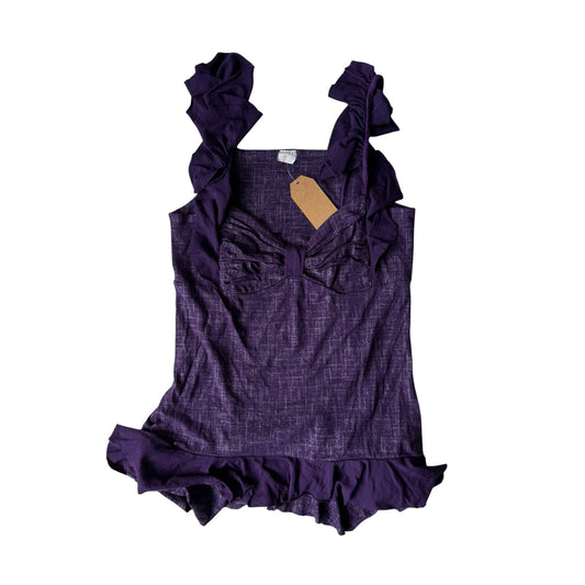 ✨ Top Y2K Bow Tie – XS/S Damă