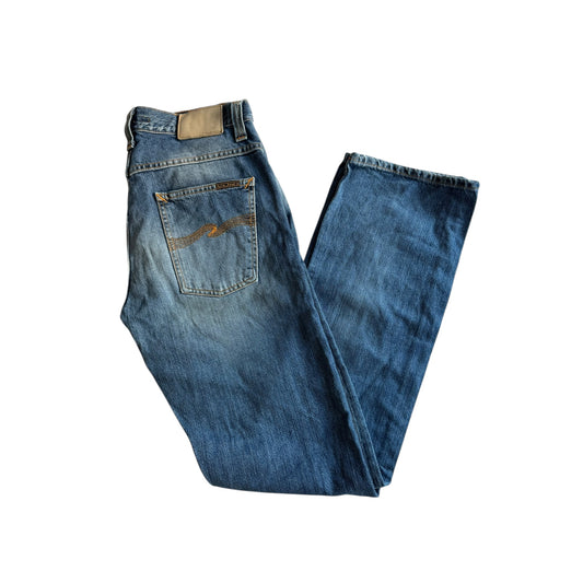 👖 Blugi Nudie Jeans Average Joe Light Wash – Mărime W32 L34