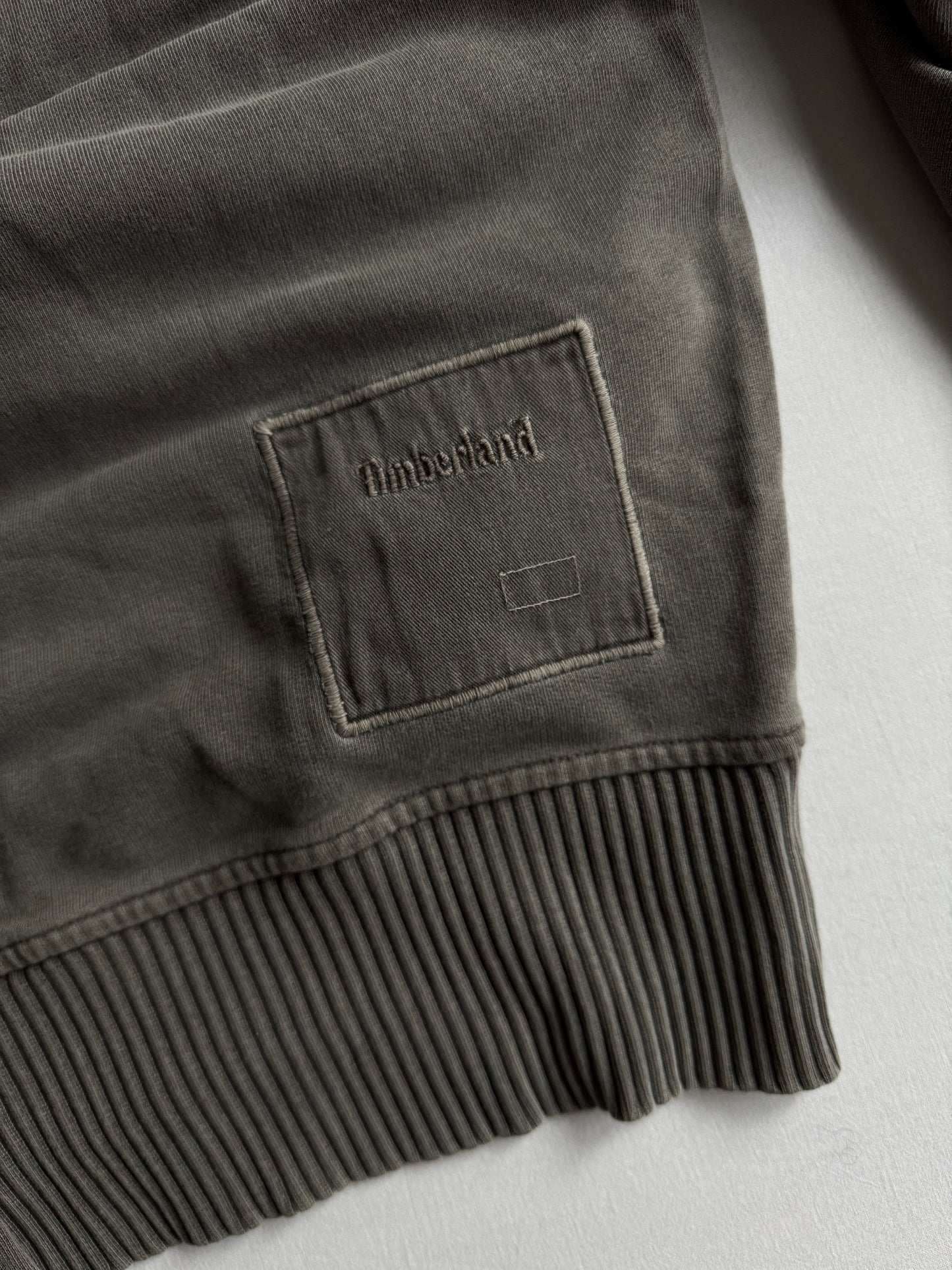 🗿 Hanorac Y2K Bărbați Timberland din Bumbac Gri Washed – M