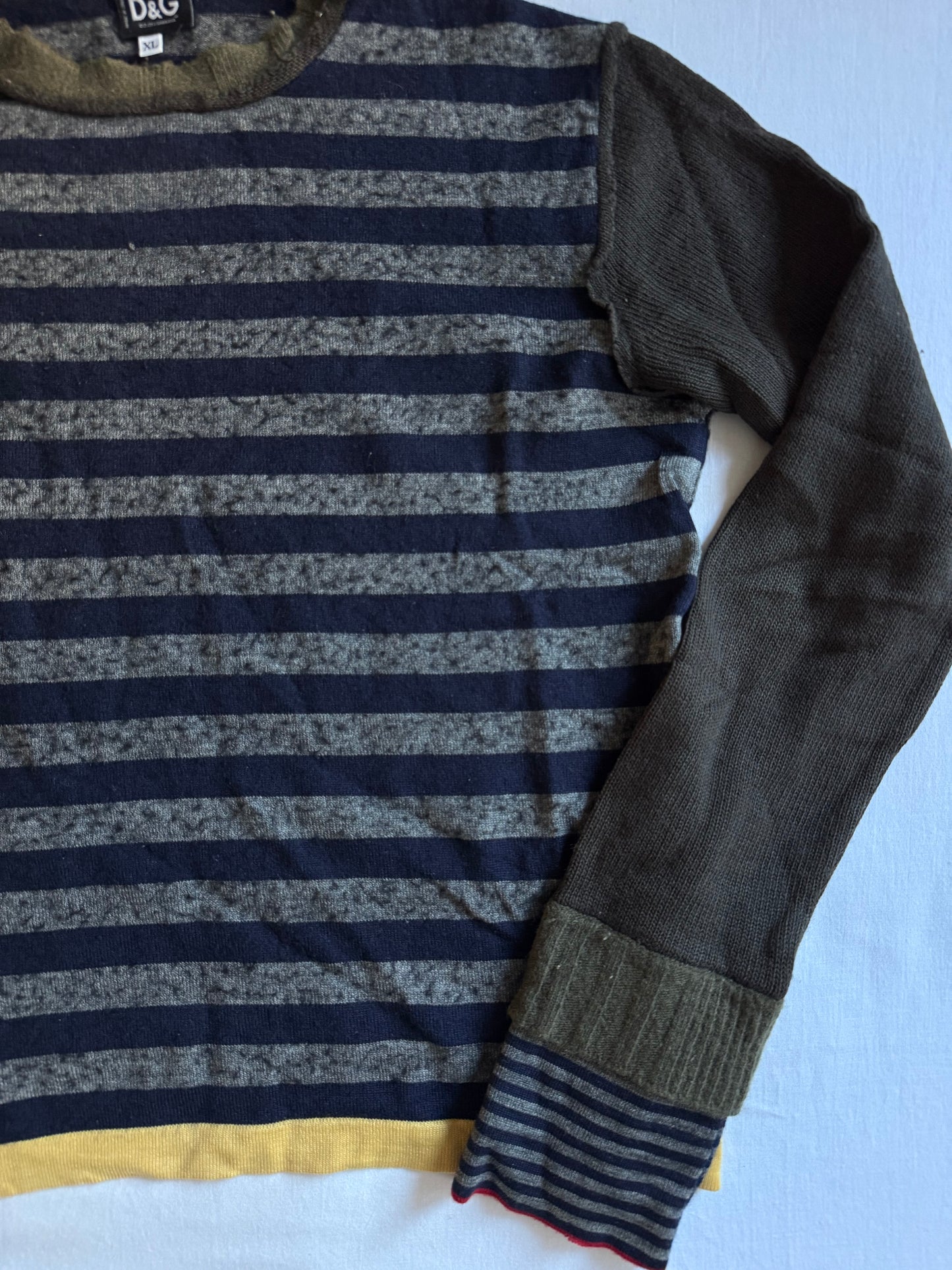 🧶 Pulover Y2K Dolce & Gabbana – Archive – Made in Italy – mărimea XL femei