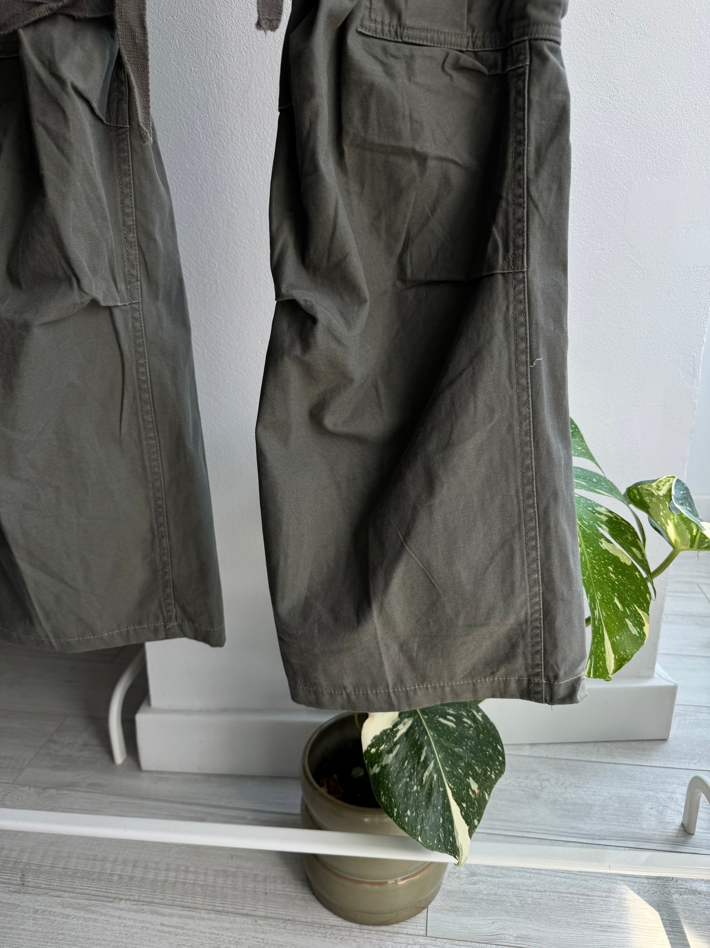 🪂 Pantaloni Cargo Baggy Y2K Bondage Style – Approx. W32 – Ajustabili