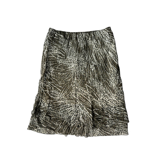 ☀️ Fustă Y2K Printed Mesh – XS/S Damă