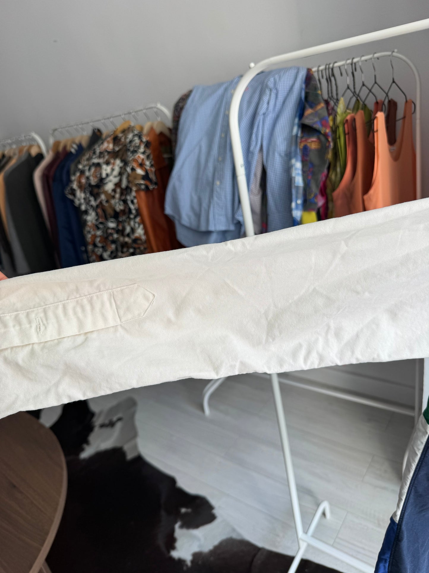🐴 2008 Polo Ralph Lauren Cămașă Patchwork – M Bărbați