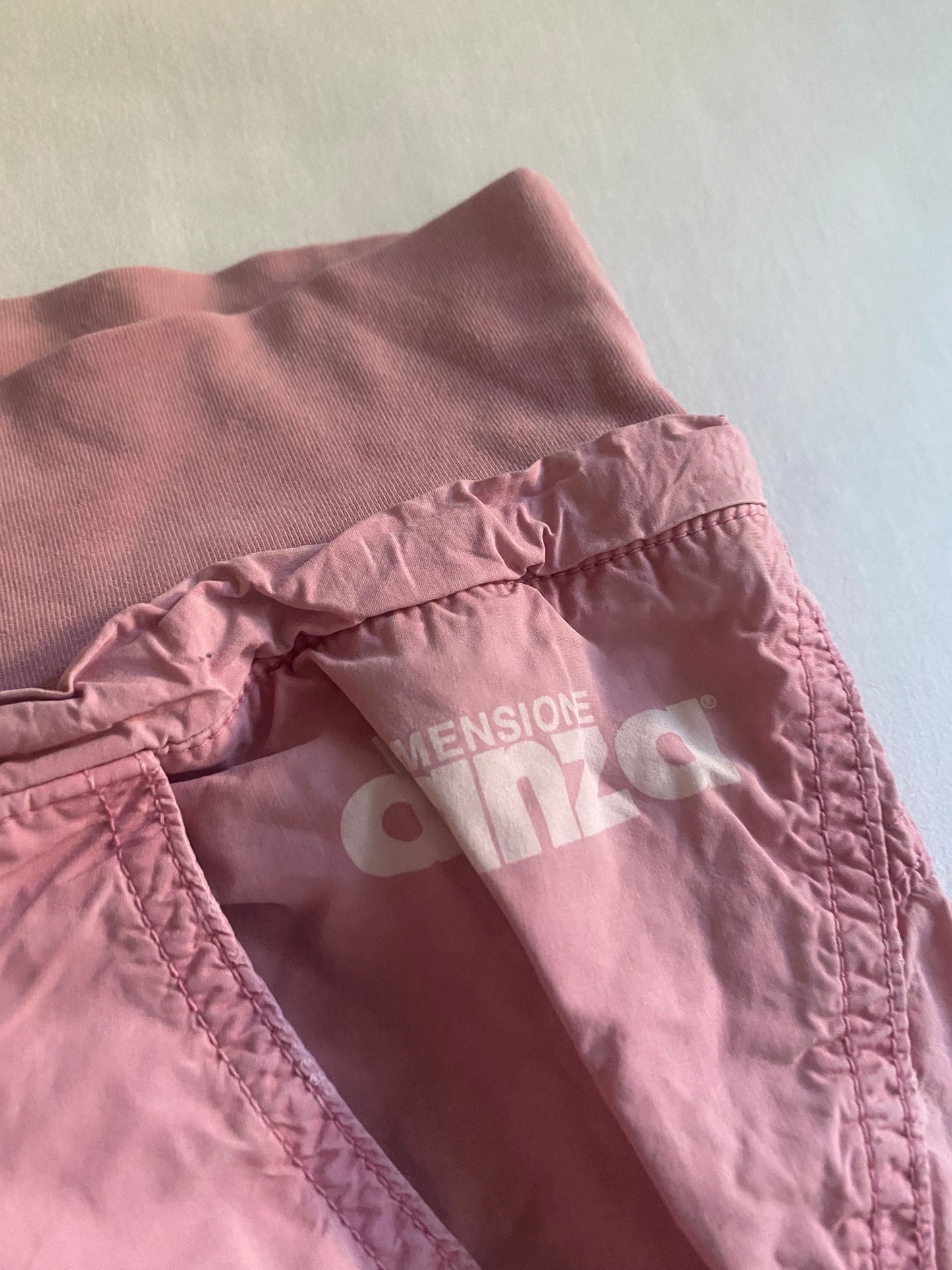 Pantaloni Y2K Dimensione Danza Rave – Roz – 100% Bumbac – Mărime 38 (Reglabilă)