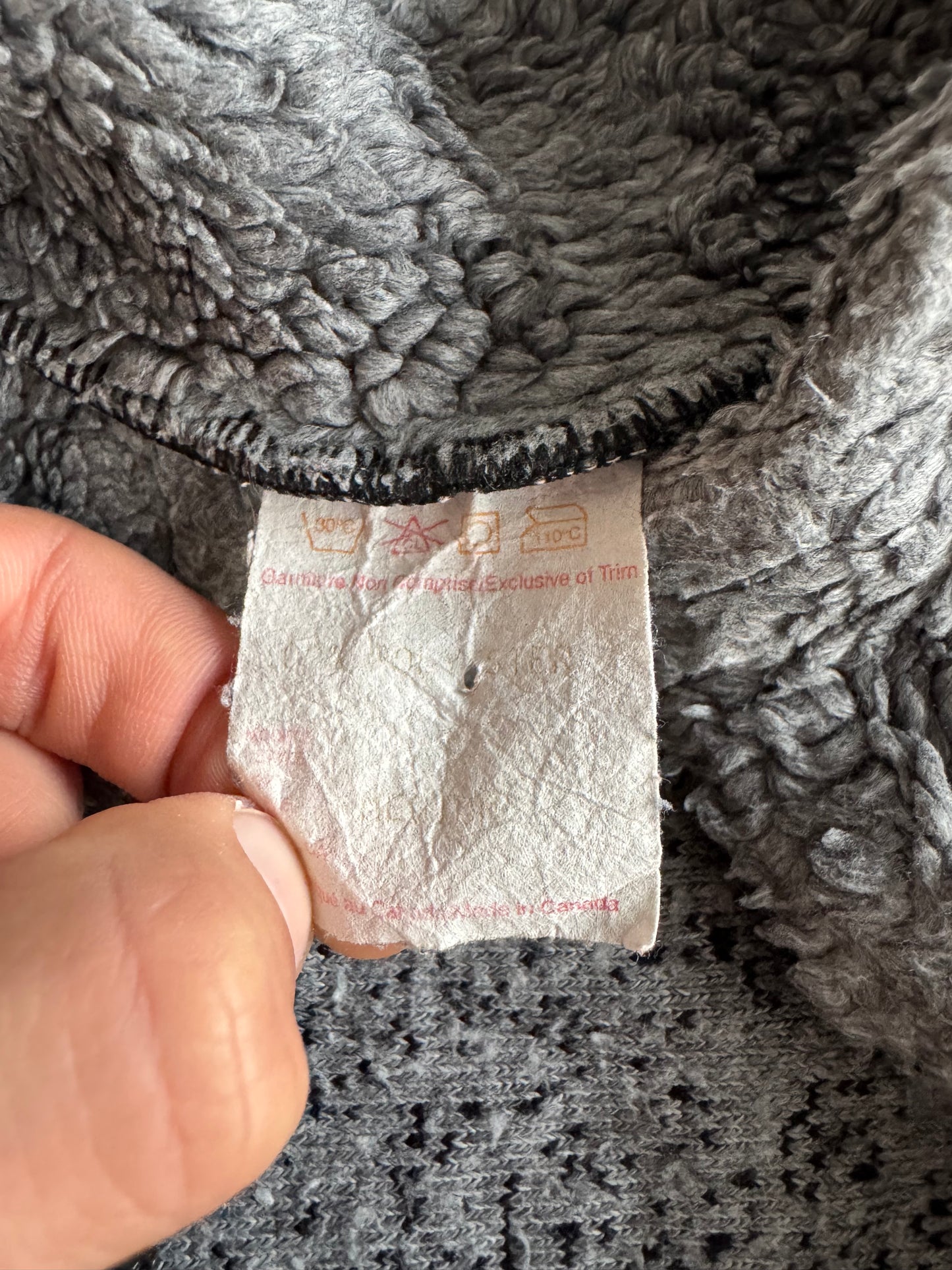 🐴 Fleece Vintage cu Print Cai – Mărimea M