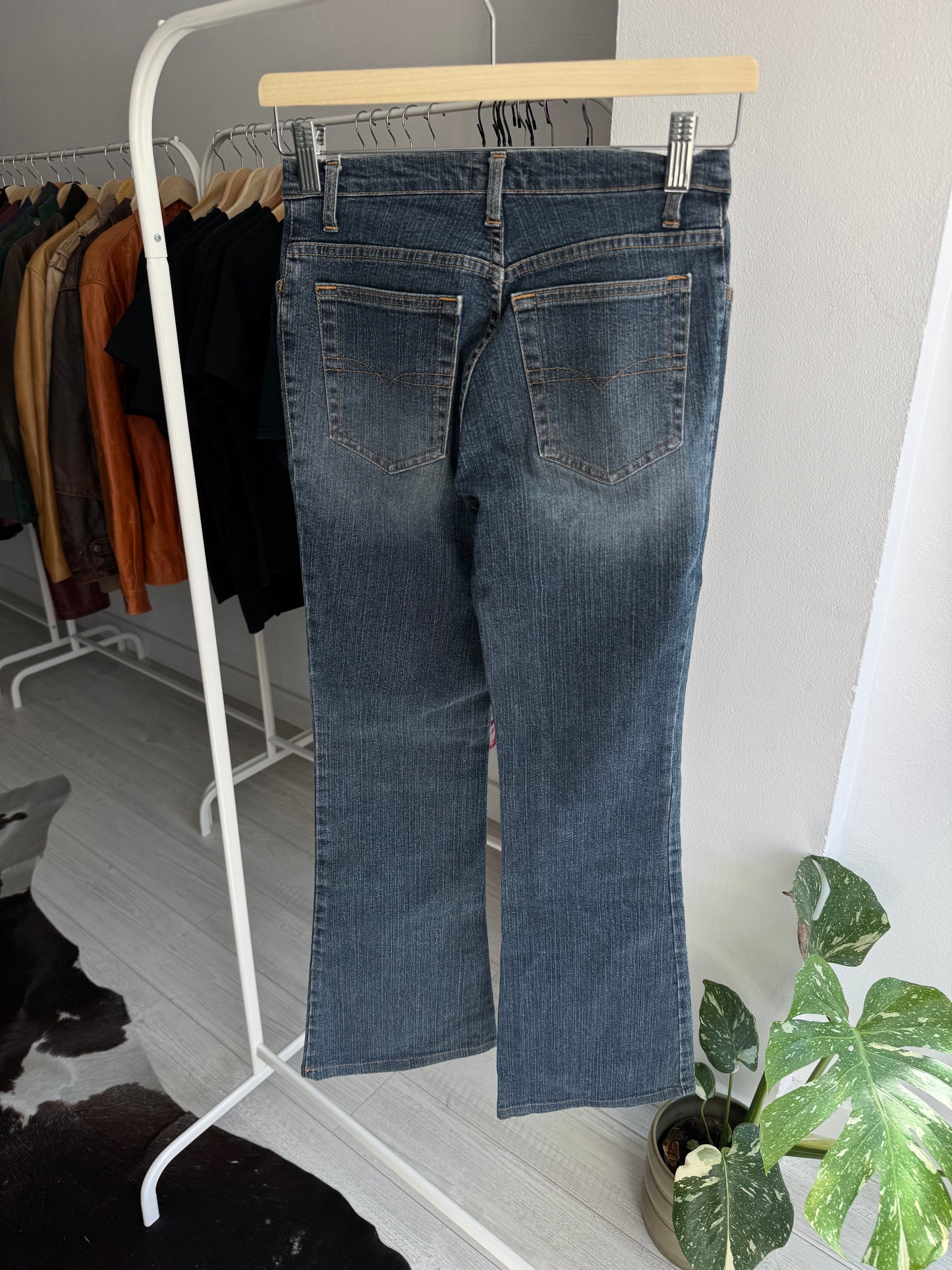 👖 Blugi Y2K Bootcut – IT 40 / EU 36 Damă (XS/S)
