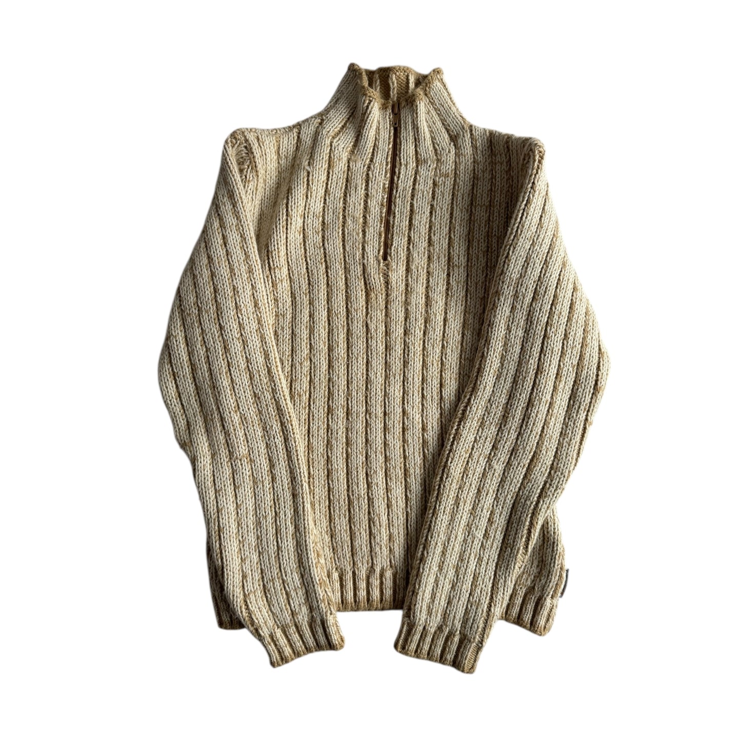 🧶 Pulover Y2K Timberland Quarter Zip din Blend Lână – XS Bărbați