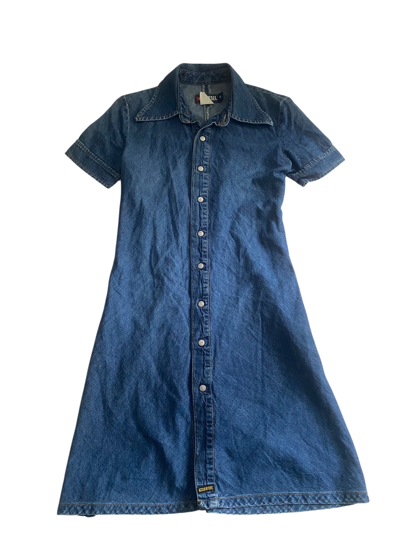 Rochie Diesel din Denim – Y2K Summer Style – Mărime S ☀️👗