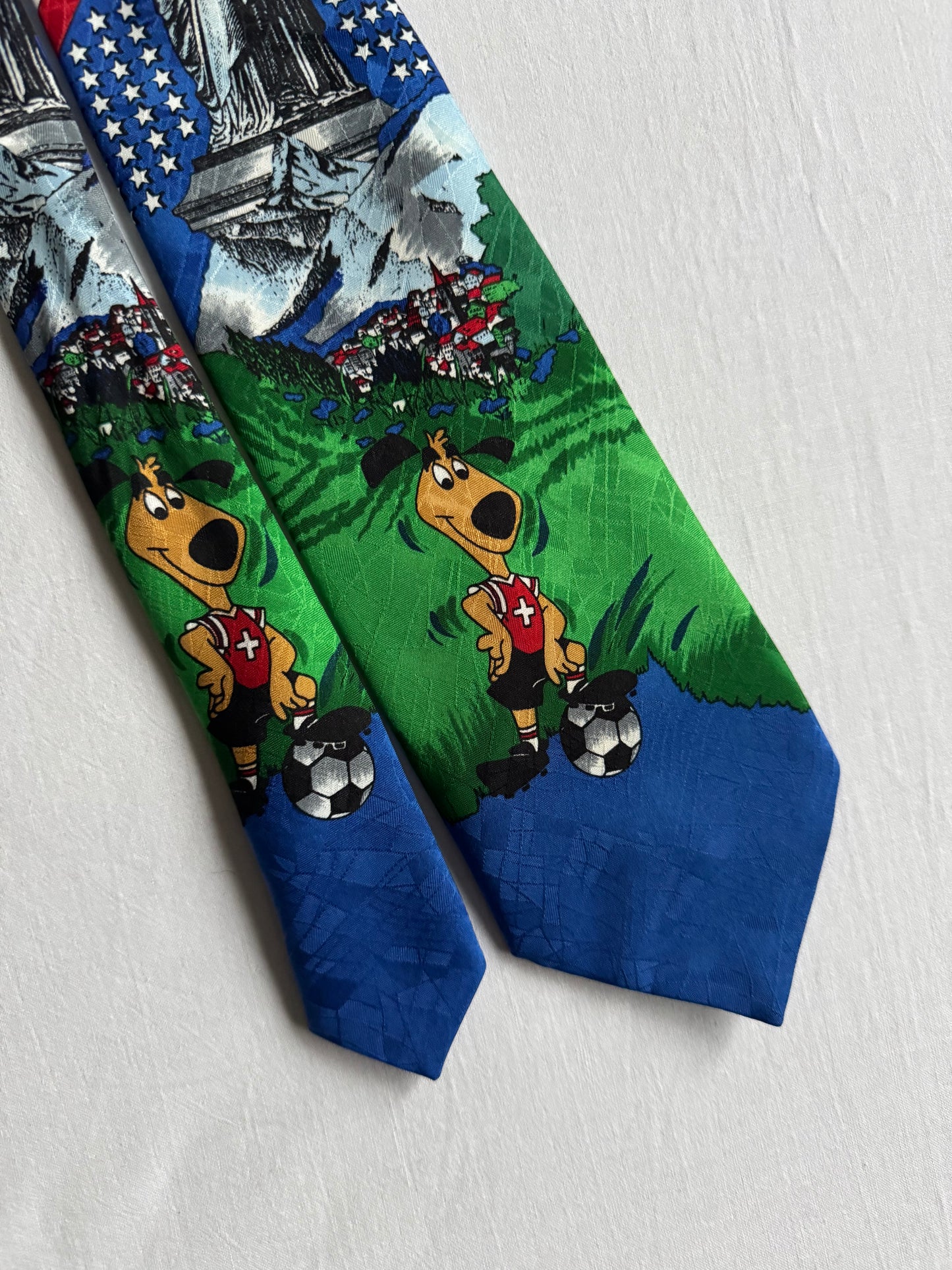 ⚽️ Cravată Vintage Graphic USA World Cup ’94